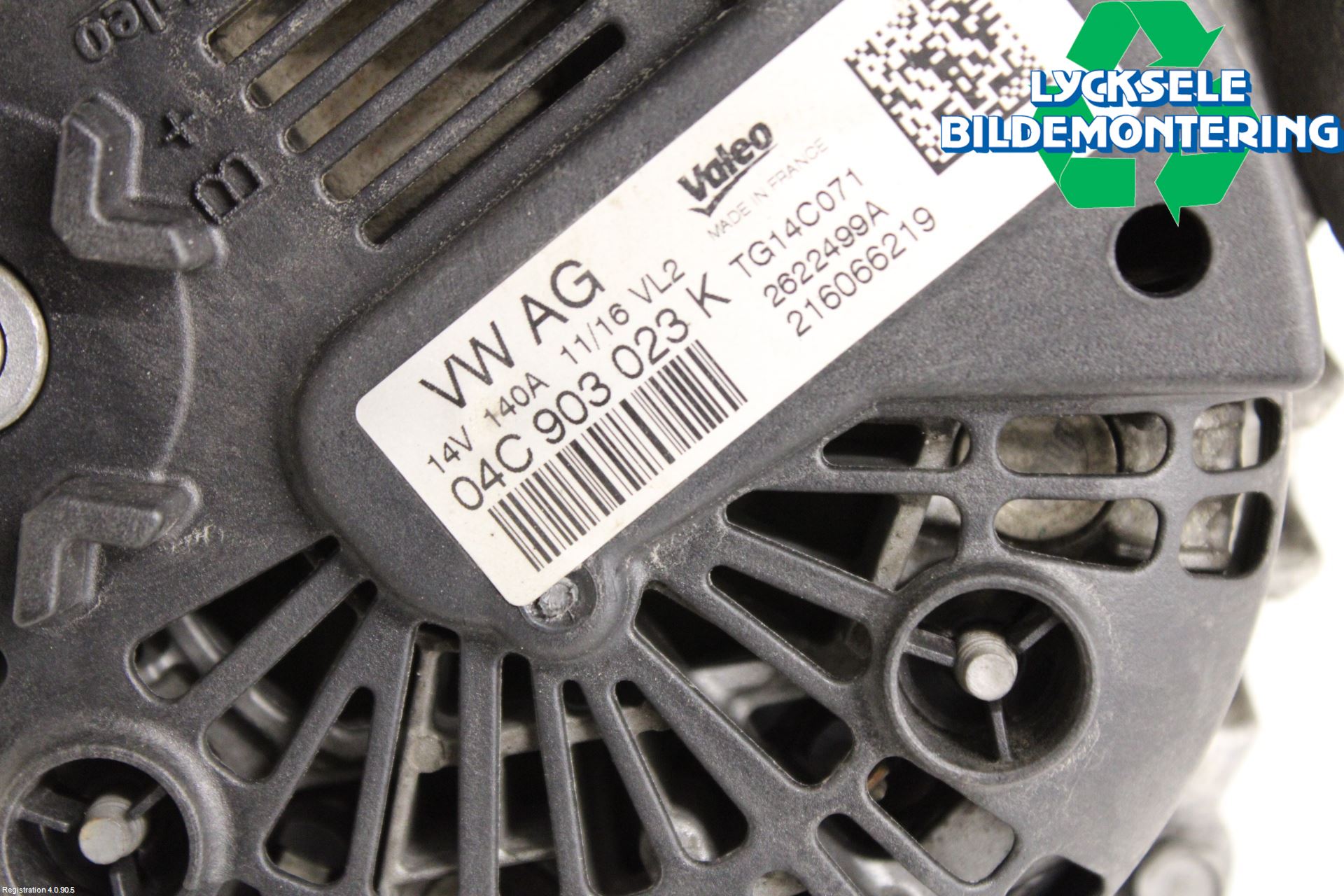 Volkswagen VW GOLF / E-GOLF VII 13-20 Generator