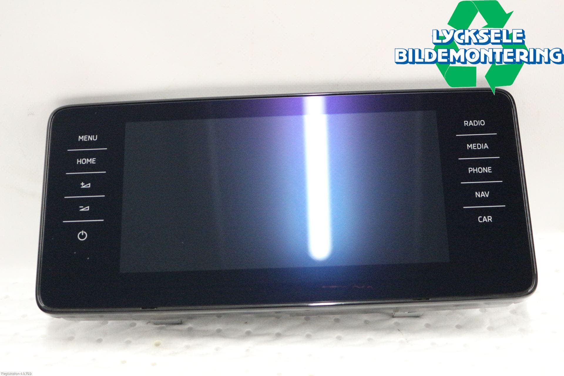 Skoda SCALA 19- Bildskärm