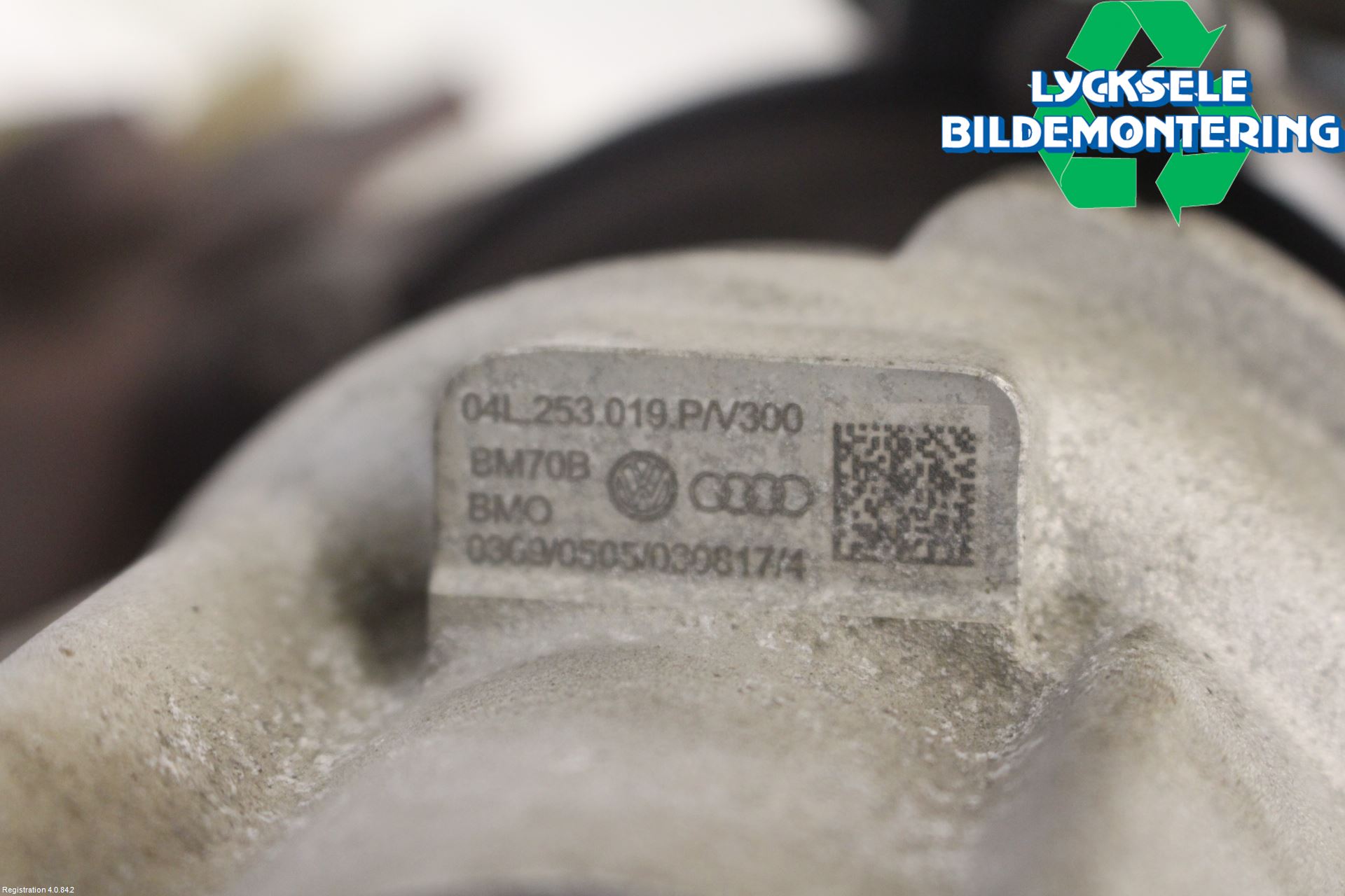 Volkswagen VW CADDY 16-20 Turboaggregat