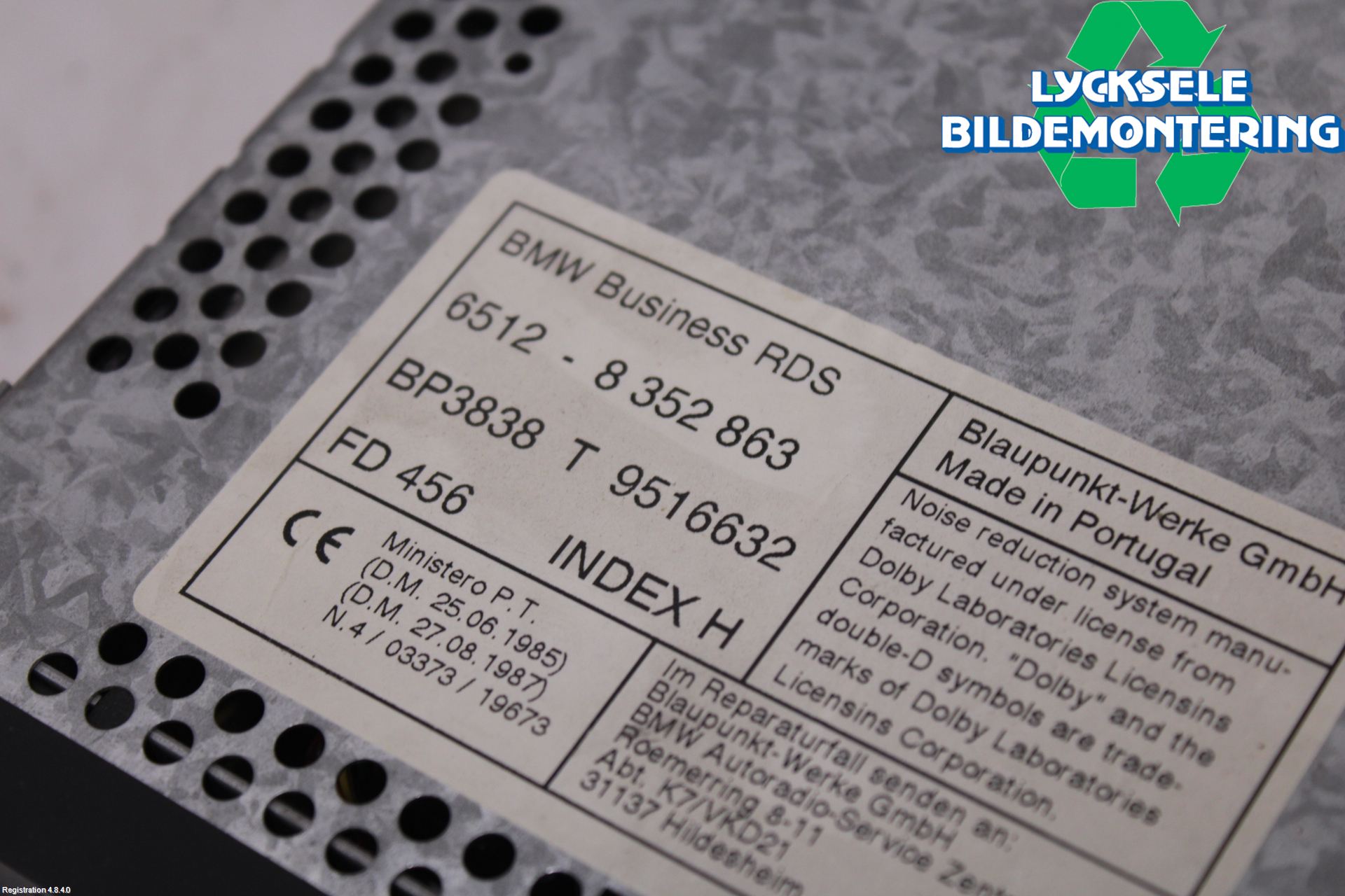 BMW 7 E38      93-01 Radio-Stereo Kassetbandsp