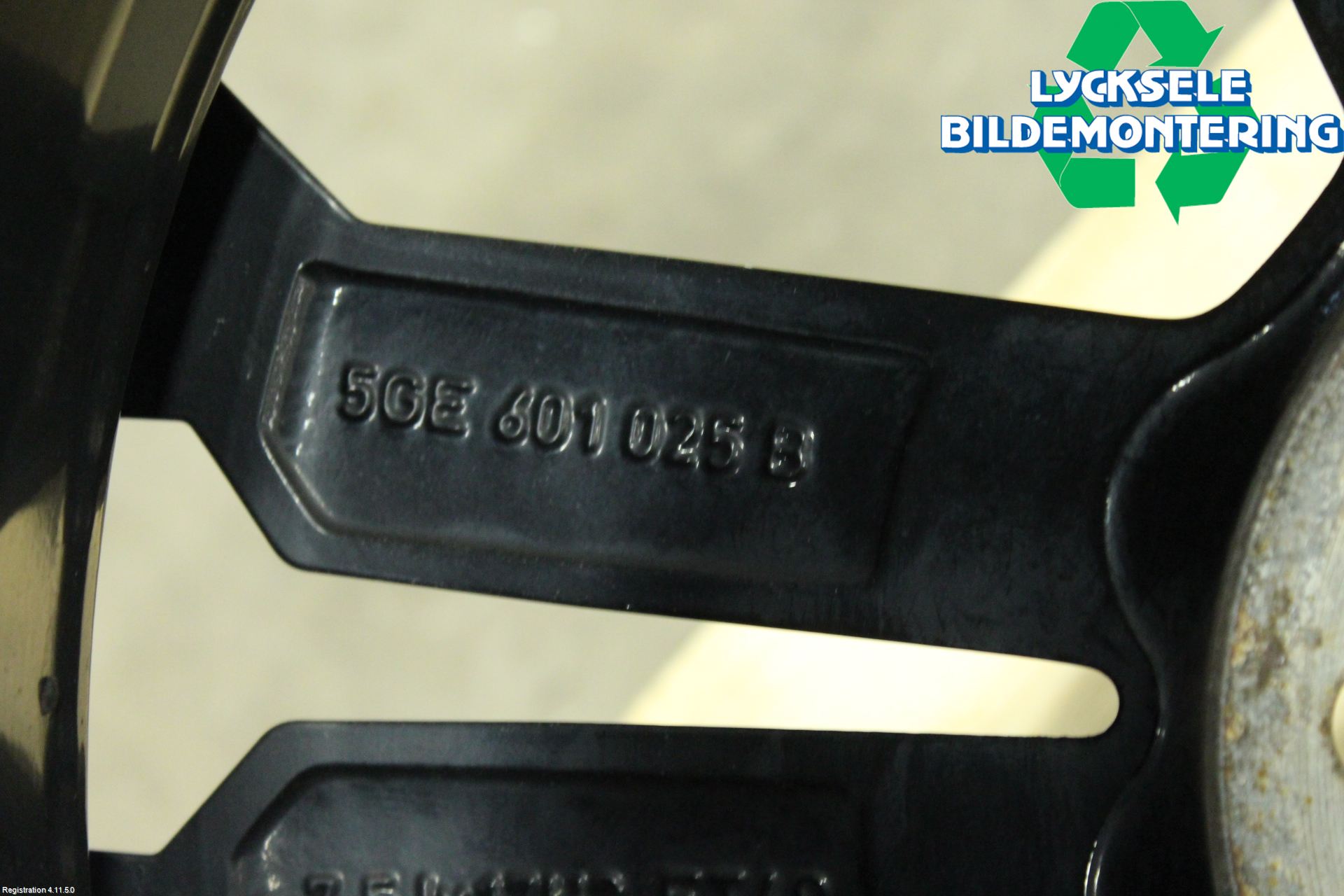 Volkswagen VW GOLF / E-GOLF VII 13-20 Fälg Aluminium