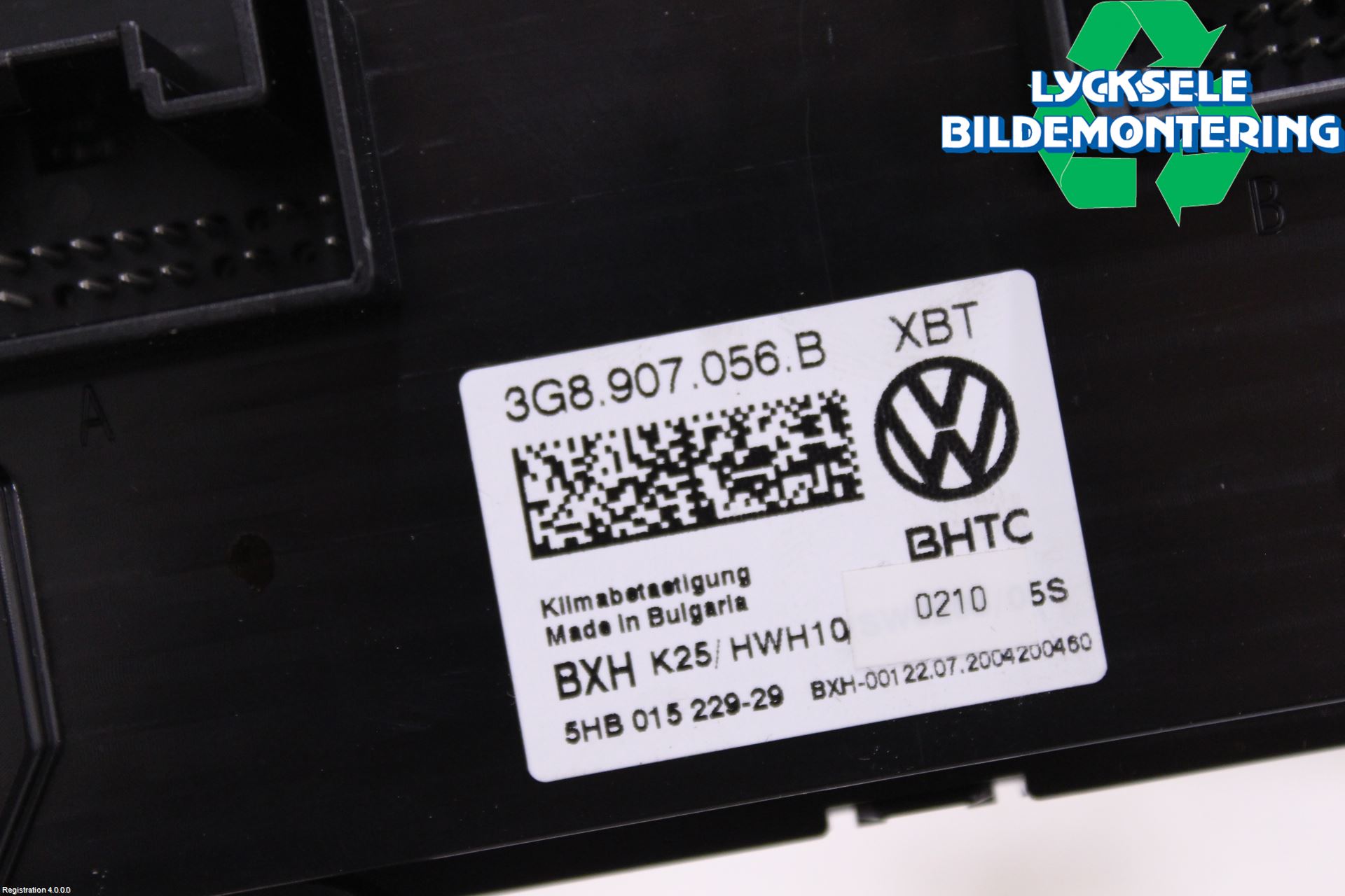 Volkswagen VW PASSAT 20-24 Ac Styrenhet Ac Manöveren