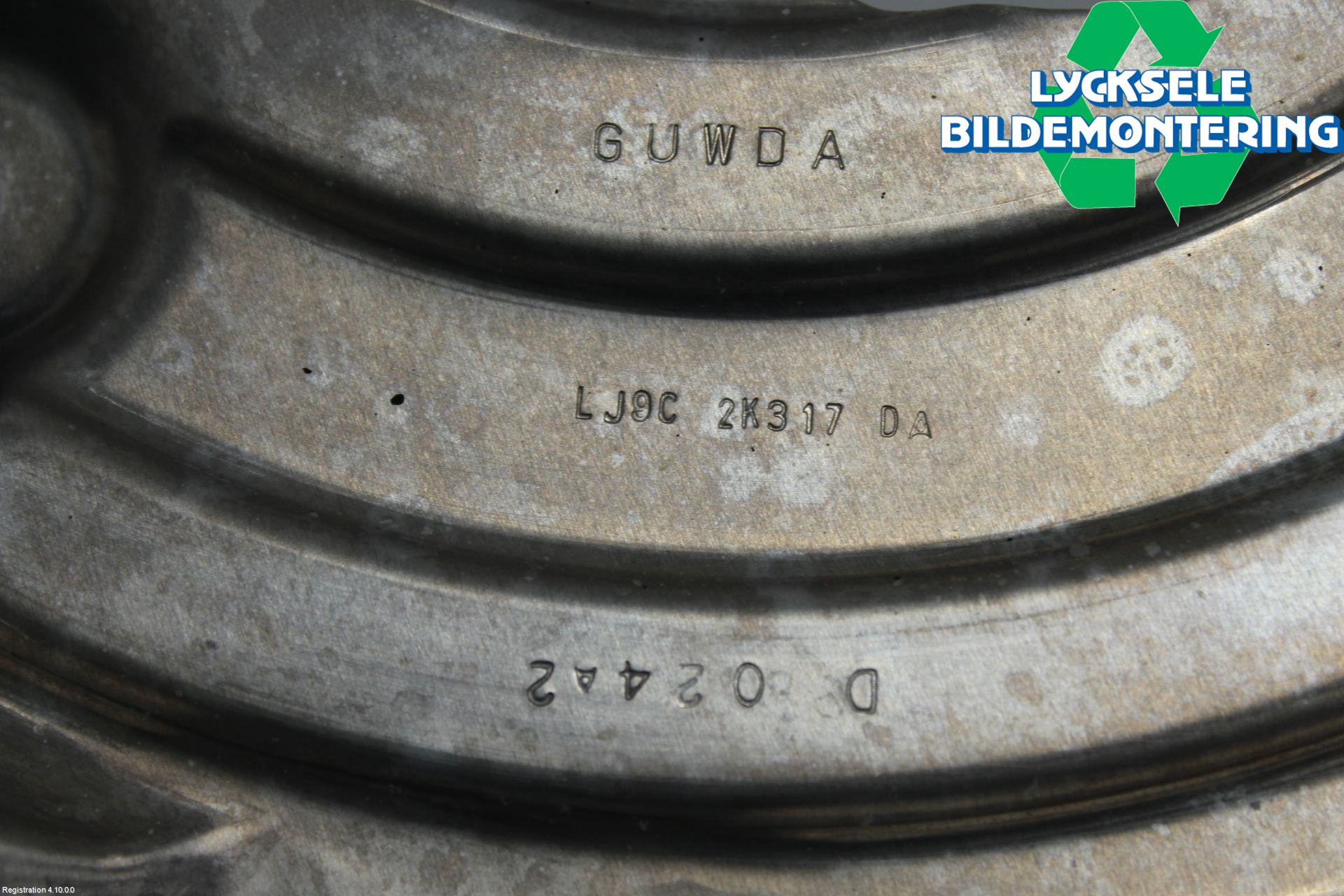 Ford MUSTANG Mach-E 21- Bromssköld Bak