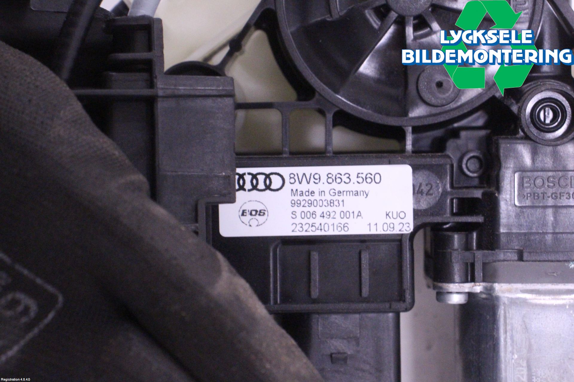 Audi A4/S4 B9 20- Insynskydd