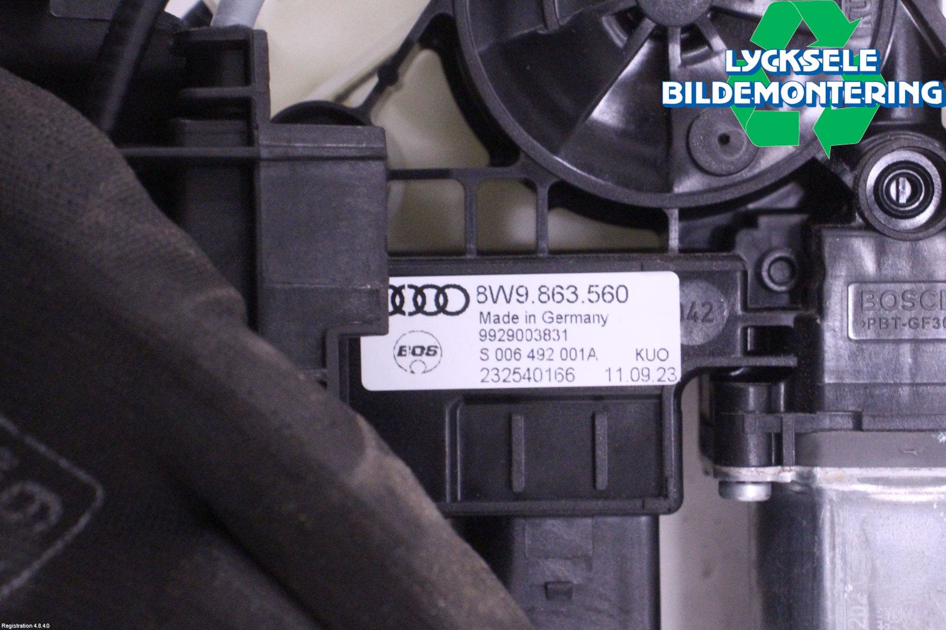 Audi A4/S4 B9 20- Insynskydd