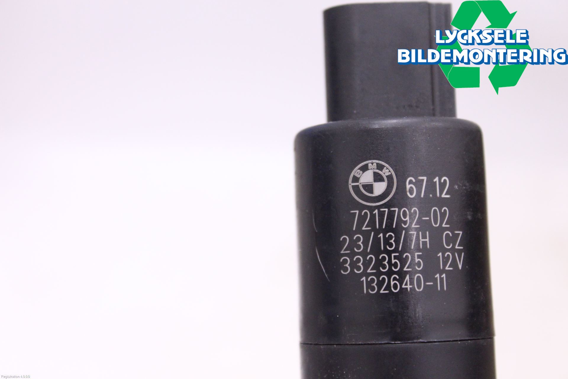 BMW 3 F30/F31/F80 12-19 Spolarpump Högtryck