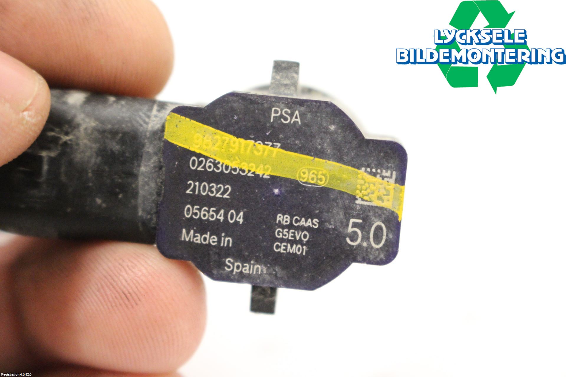 Citroen COTROEN C3 17-24 Parkeringshjälp Backsensor