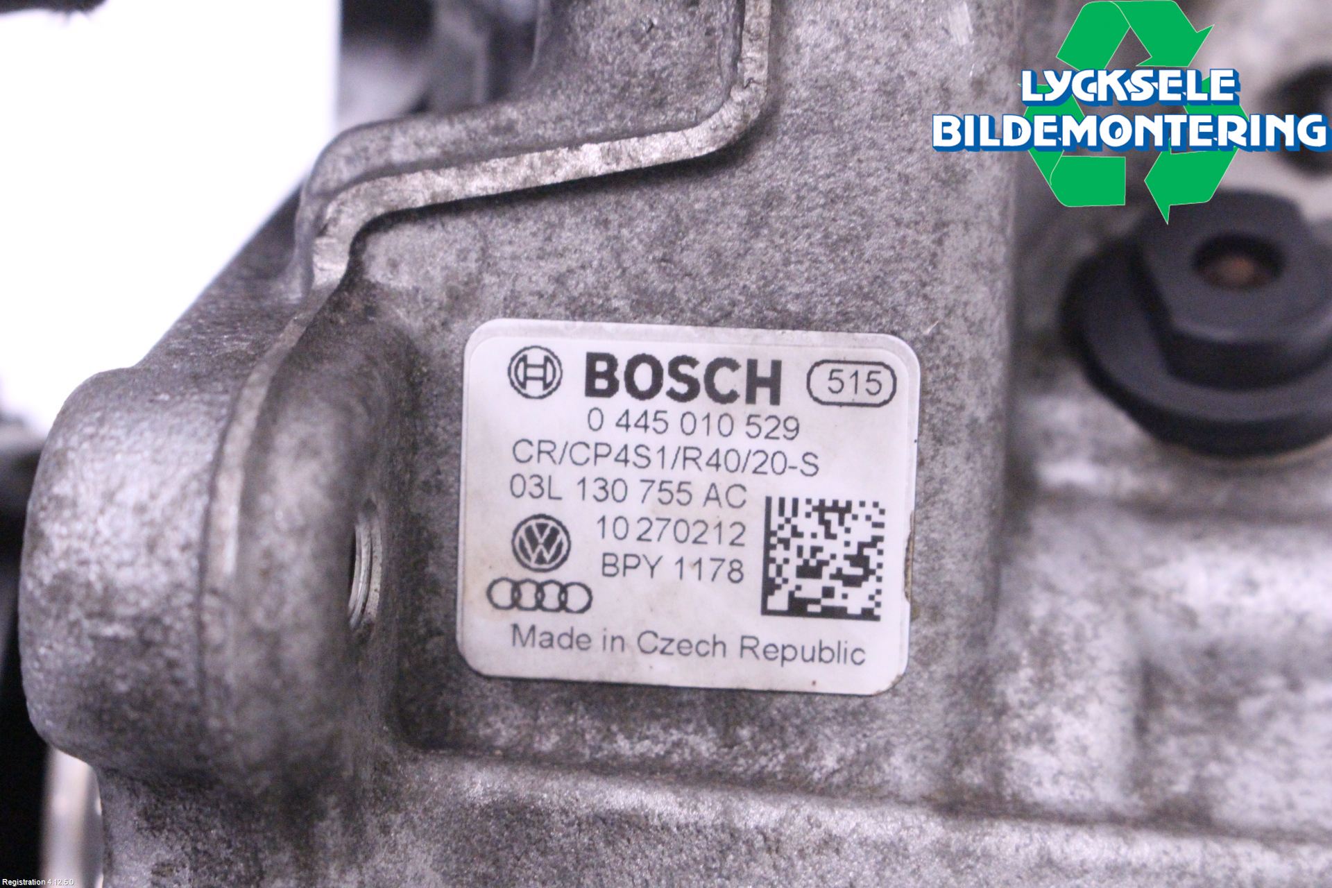 Audi A4 12-15 Bränsle Insppump Bensin