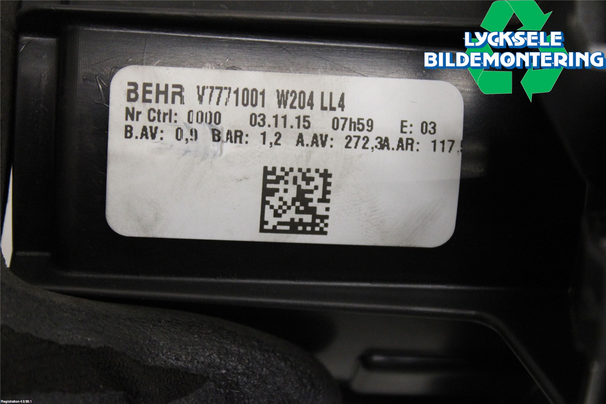 Mercedes-Benz MB E-KLASS (W212) 09-16 Ac Värmefläkt