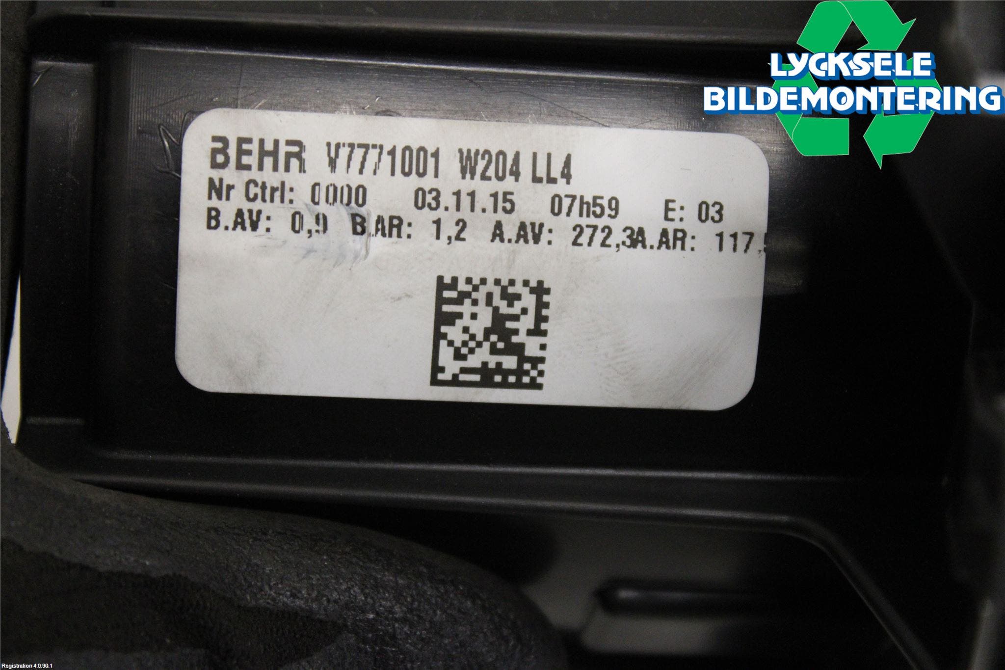 Mercedes-Benz MB E-KLASS (W212) 09-16 Ac Värmefläkt