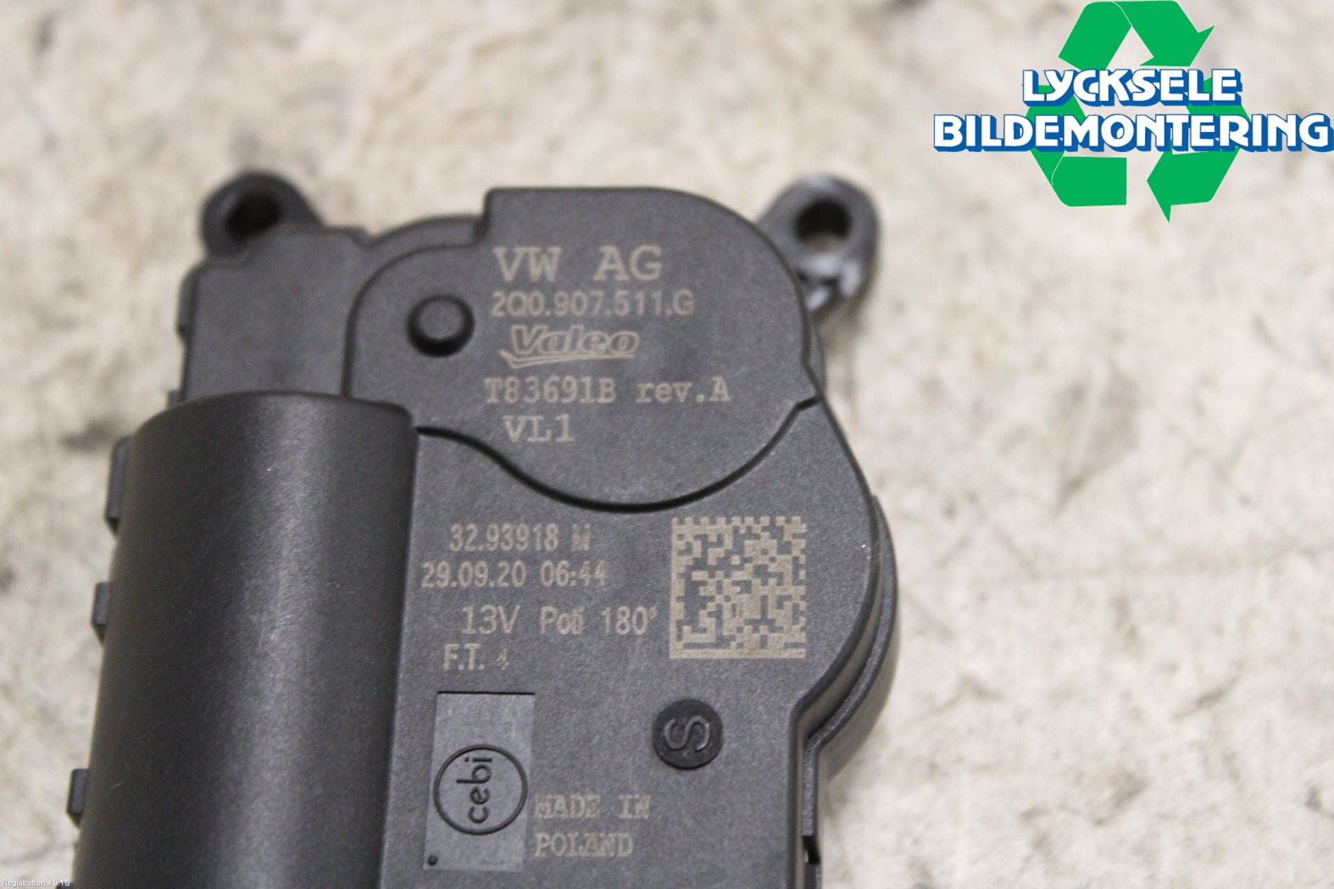 Volkswagen VW ID.3 21- Ac Reglermotor