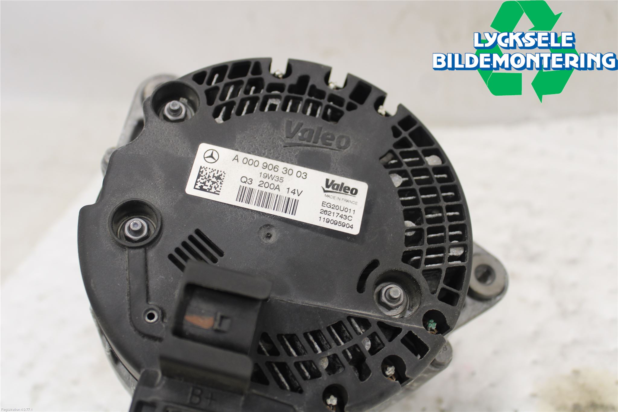 Mercedes-Benz MB C-KLASS (W205) 14-21 Generator