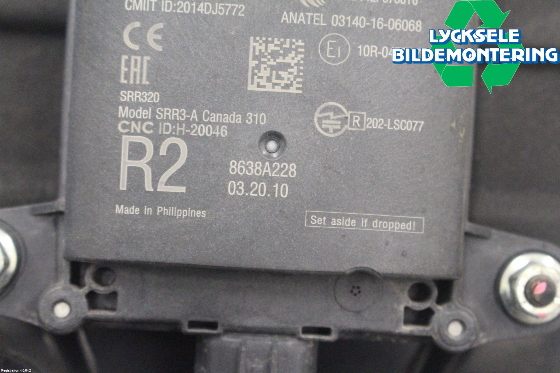 Mitsubishi OUTLANDER 13-21 Sensor Aktivt Kollisionsskydd