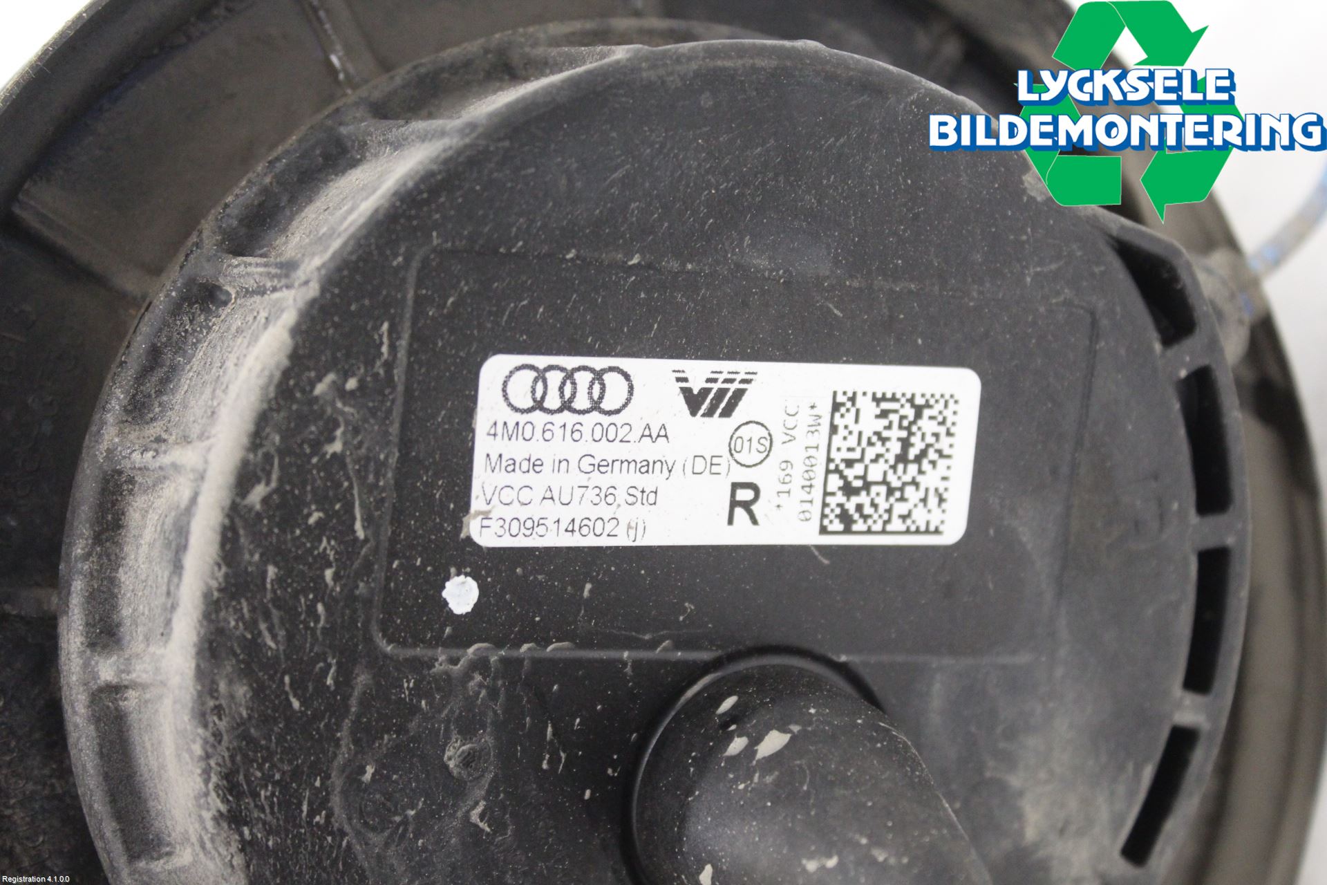 Audi Q7/SQ7 Nivå-Luftfjädring Bälg