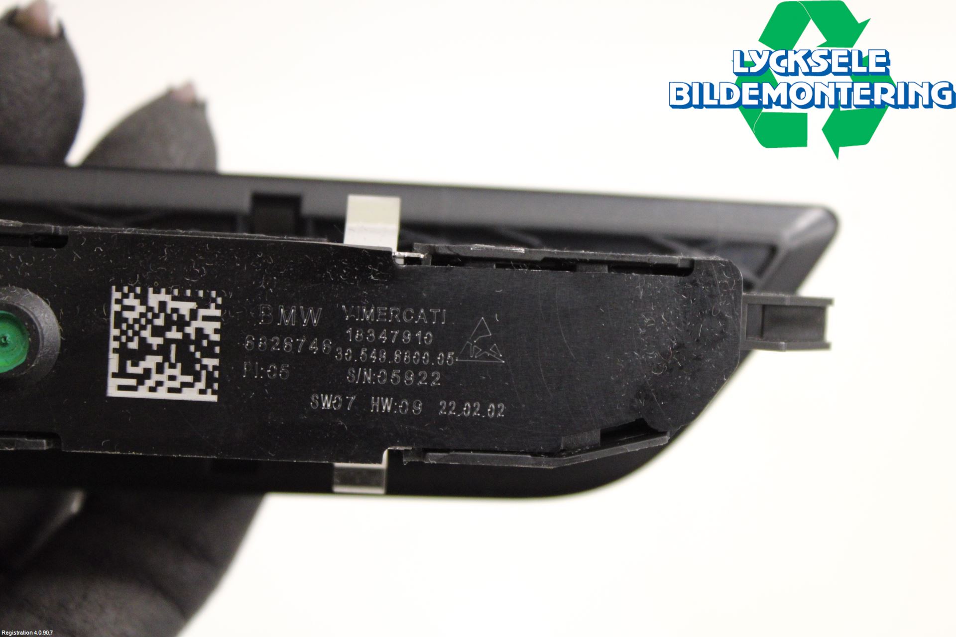BMW 5 G30/G31/F90 17-23 Strömställare Stolminne