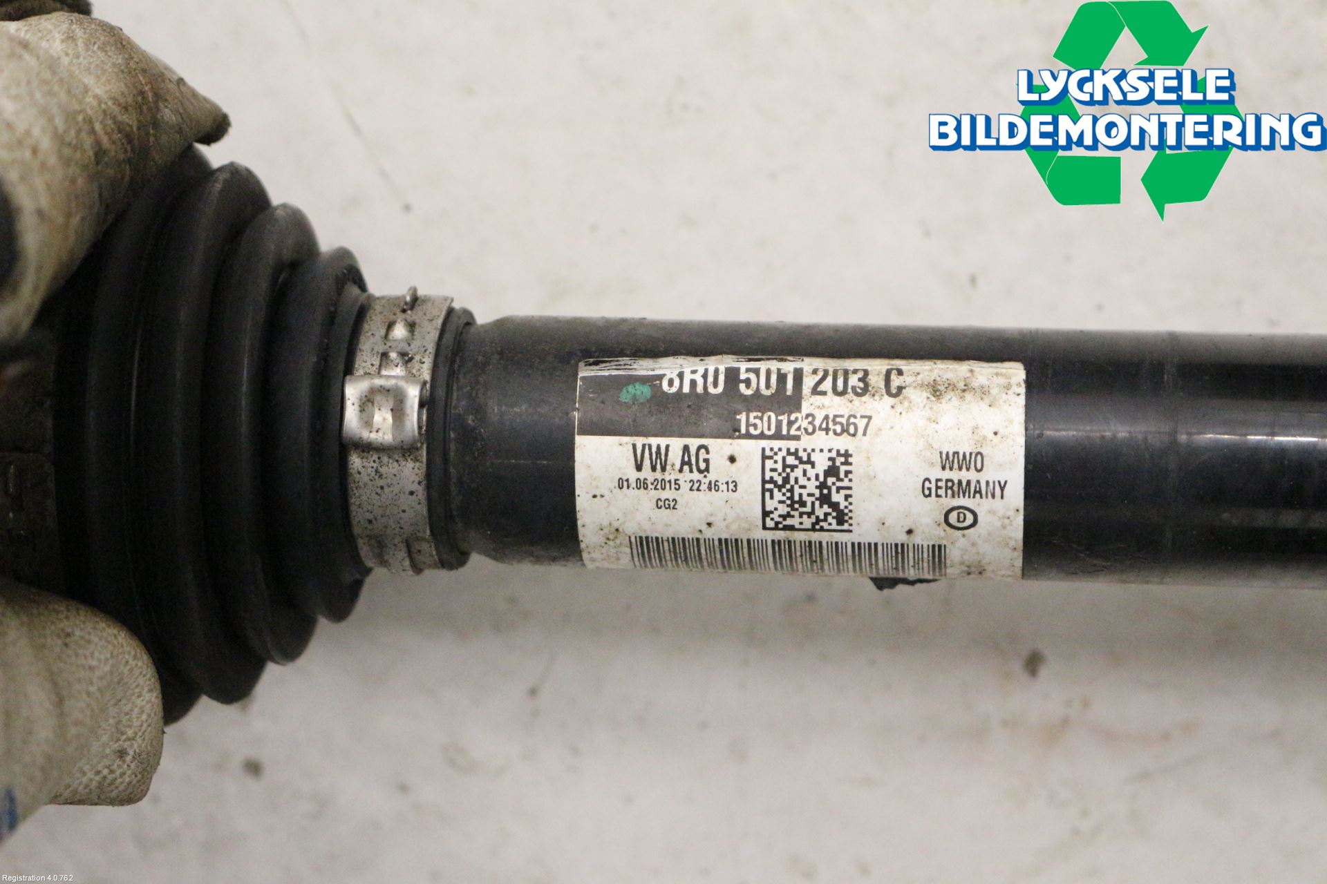 Audi A6/S6 4G 11-18 Drivaxel Bak Vänster