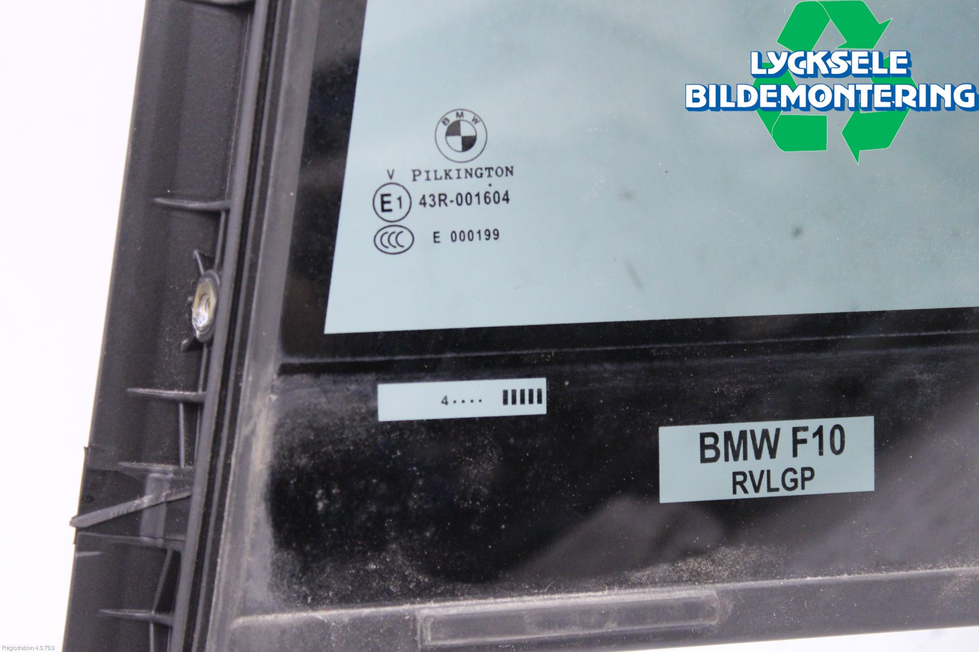 BMW 5 F10/F11/F18 09-17 Dörruta Bak Lilla Vä
