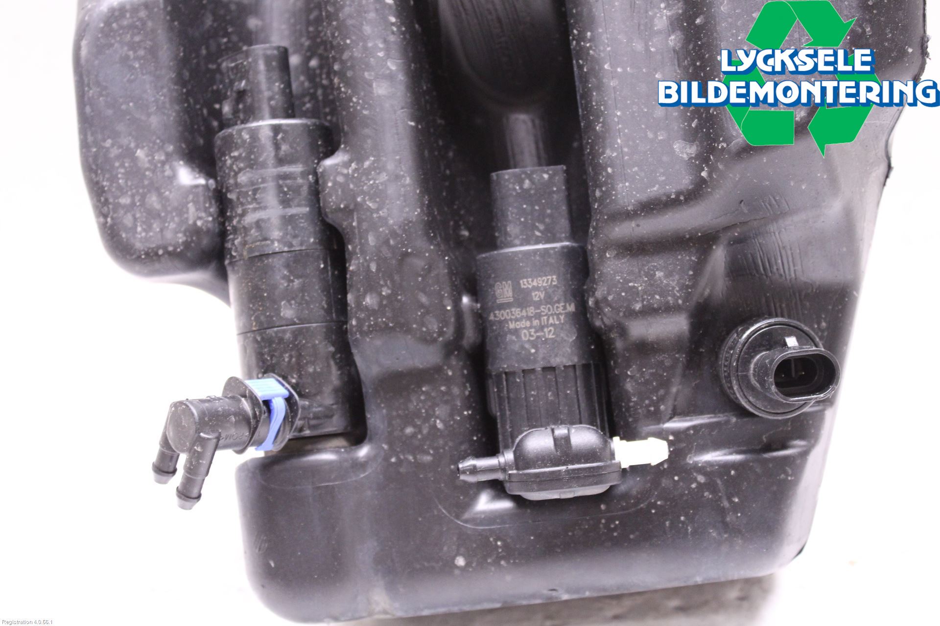 Opel ASTRA J 10-15 Spolartank Vindruta-Strål