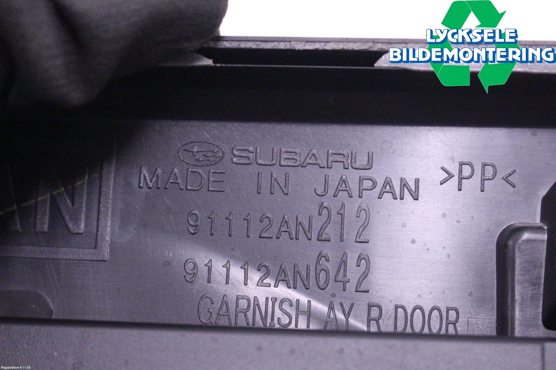 Subaru OUTBACK 21- Dörr Dekorlist Bak Hö