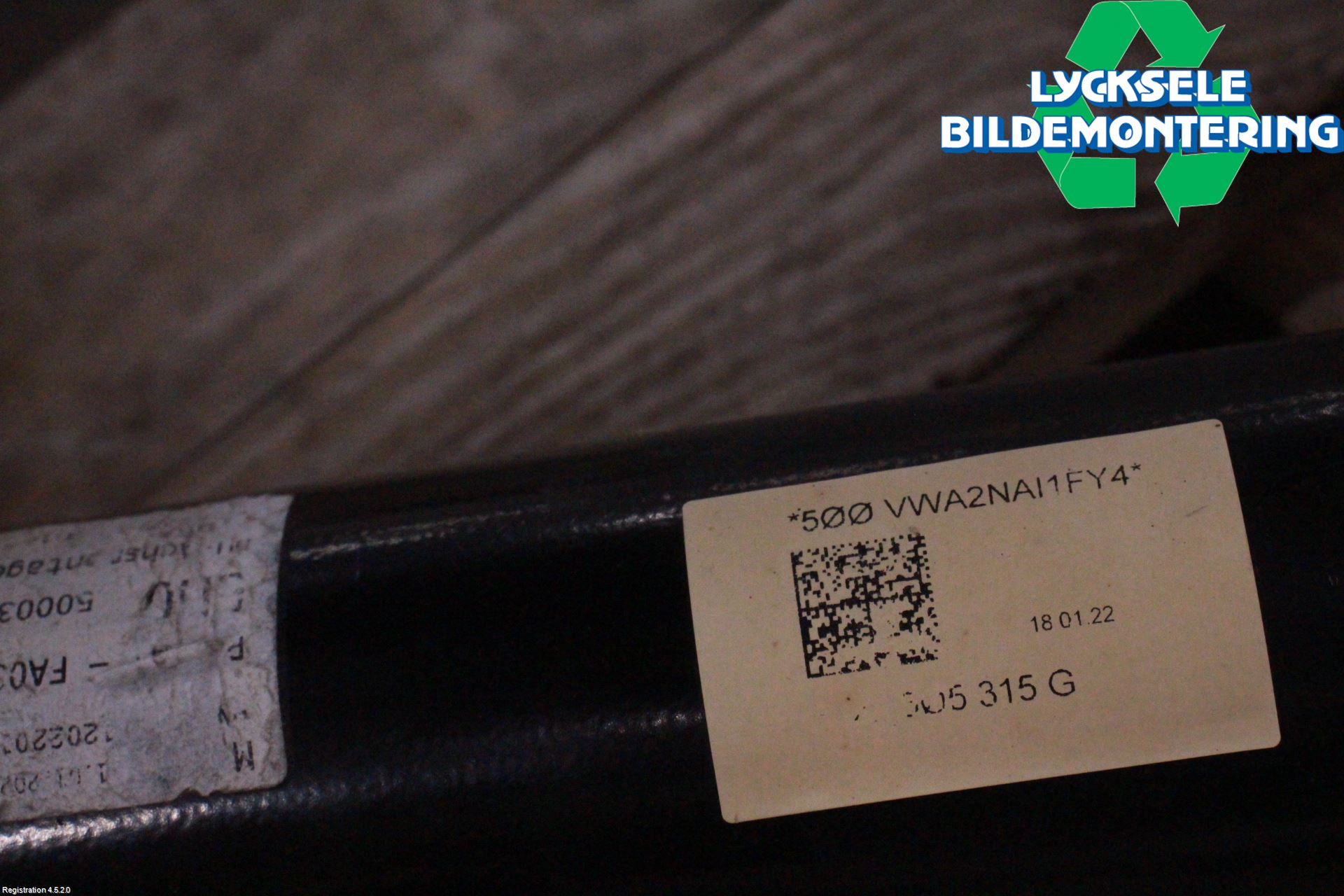 Volkswagen VW GOLF / E-GOLF VIII 20- Bakaxelbalk