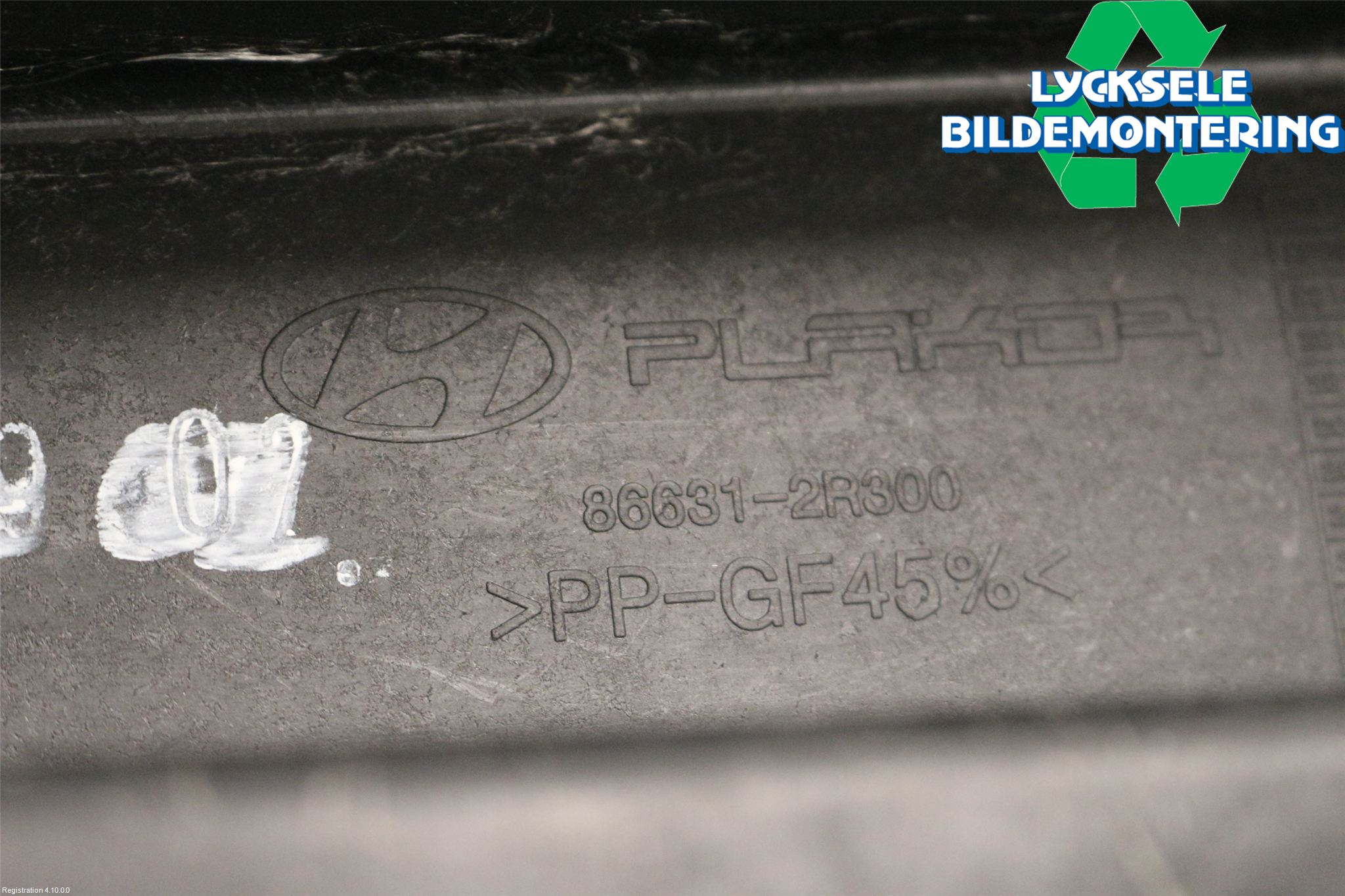 Hyundai i30 FD 07-12 Stötfångarbalk Bak