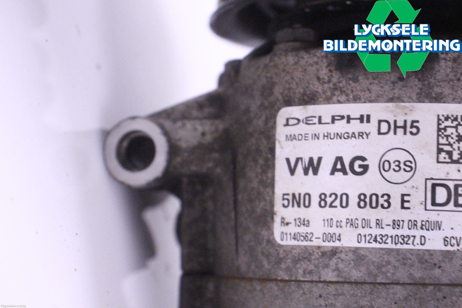 Volkswagen VW PASSAT 11-14 Ac Kompressor