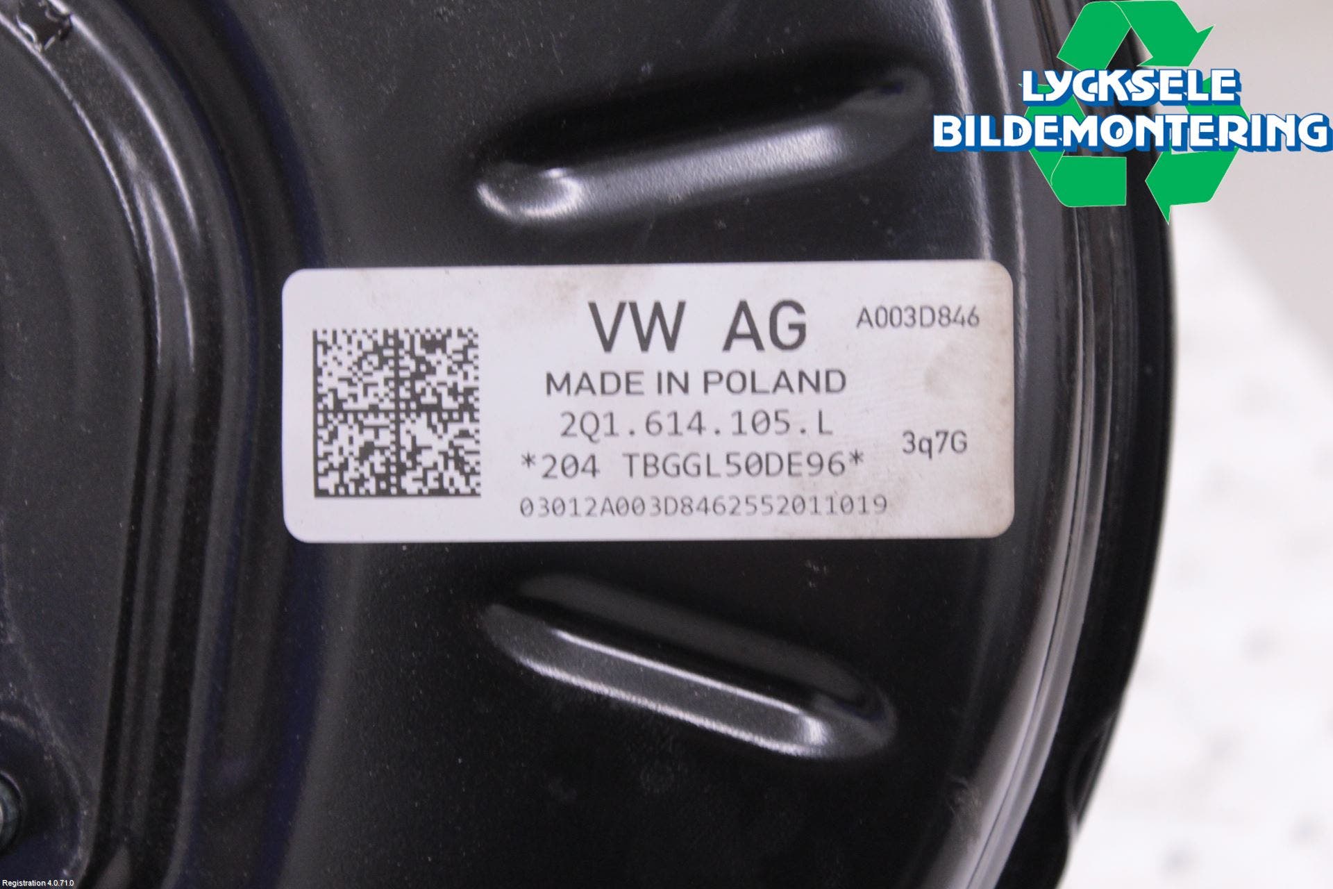 Volkswagen VW T-CROSS 19- Bromsservo