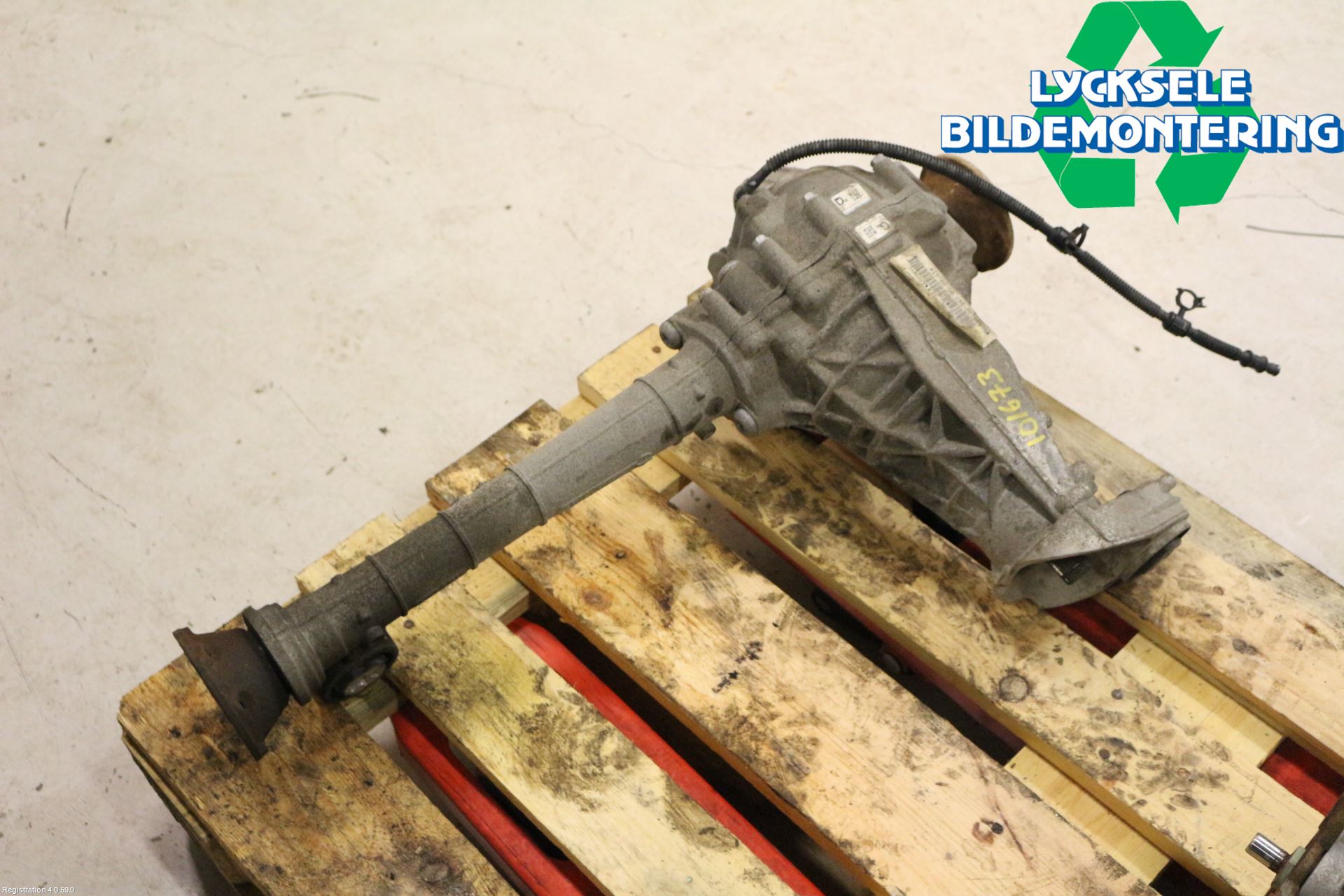 Volkswagen VW AMAROK 2H 10-22 Framvagn Diffrential