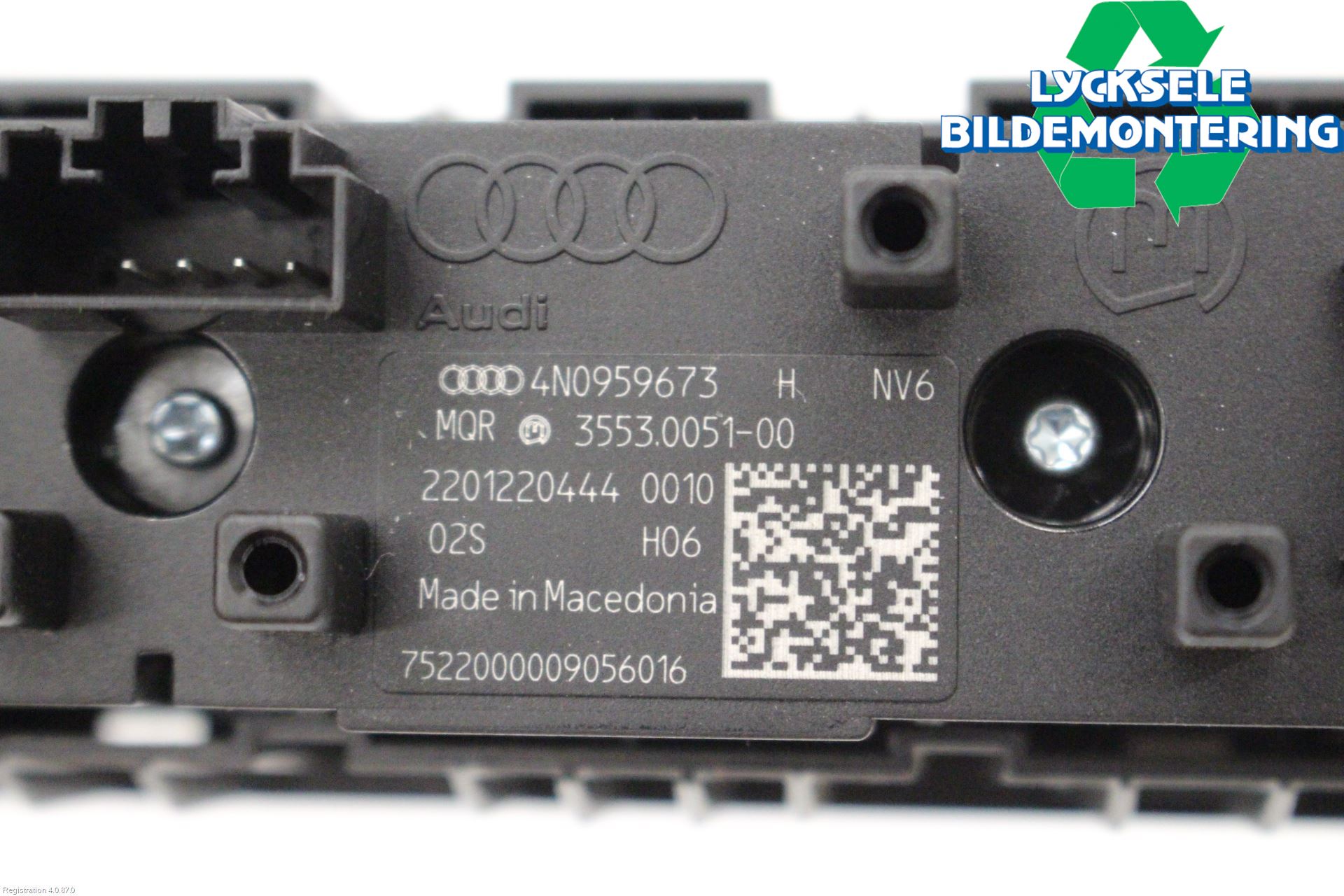 Audi A6 F2/C8 19- Strömställare Multifunktion