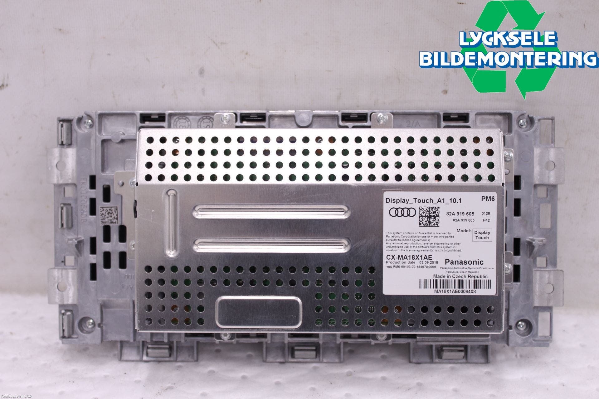 Audi A1 19- Bildskärm