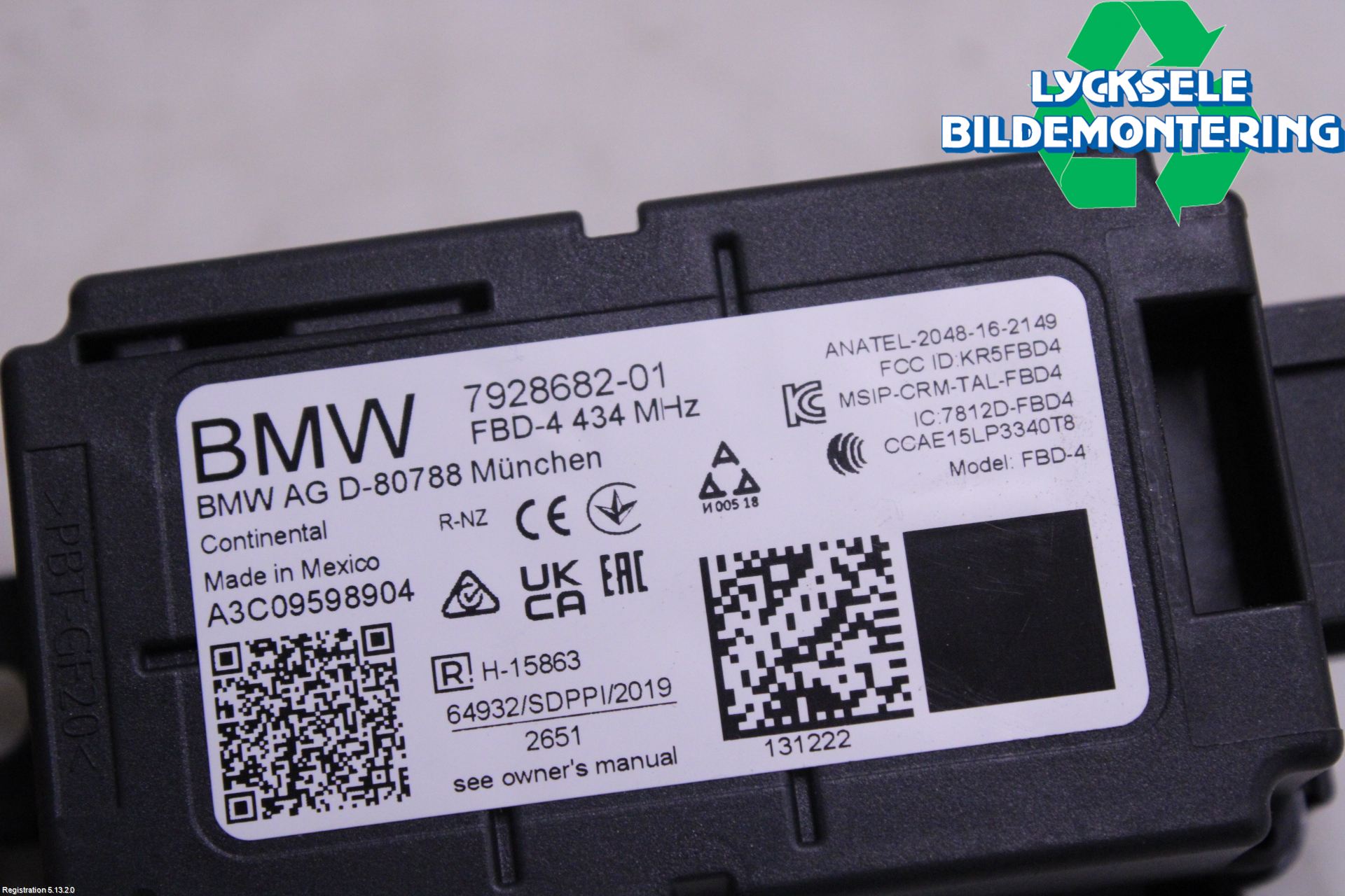 BMW X1/iX1 U11 23- Styrenhet Övrigt