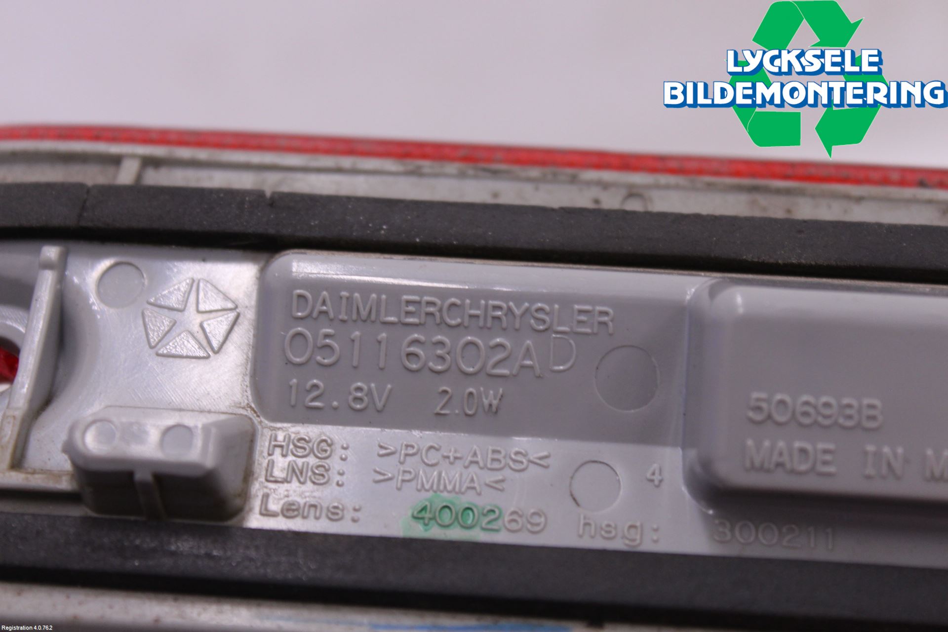 Fiat FREEMONT Bromsljus Bakruta