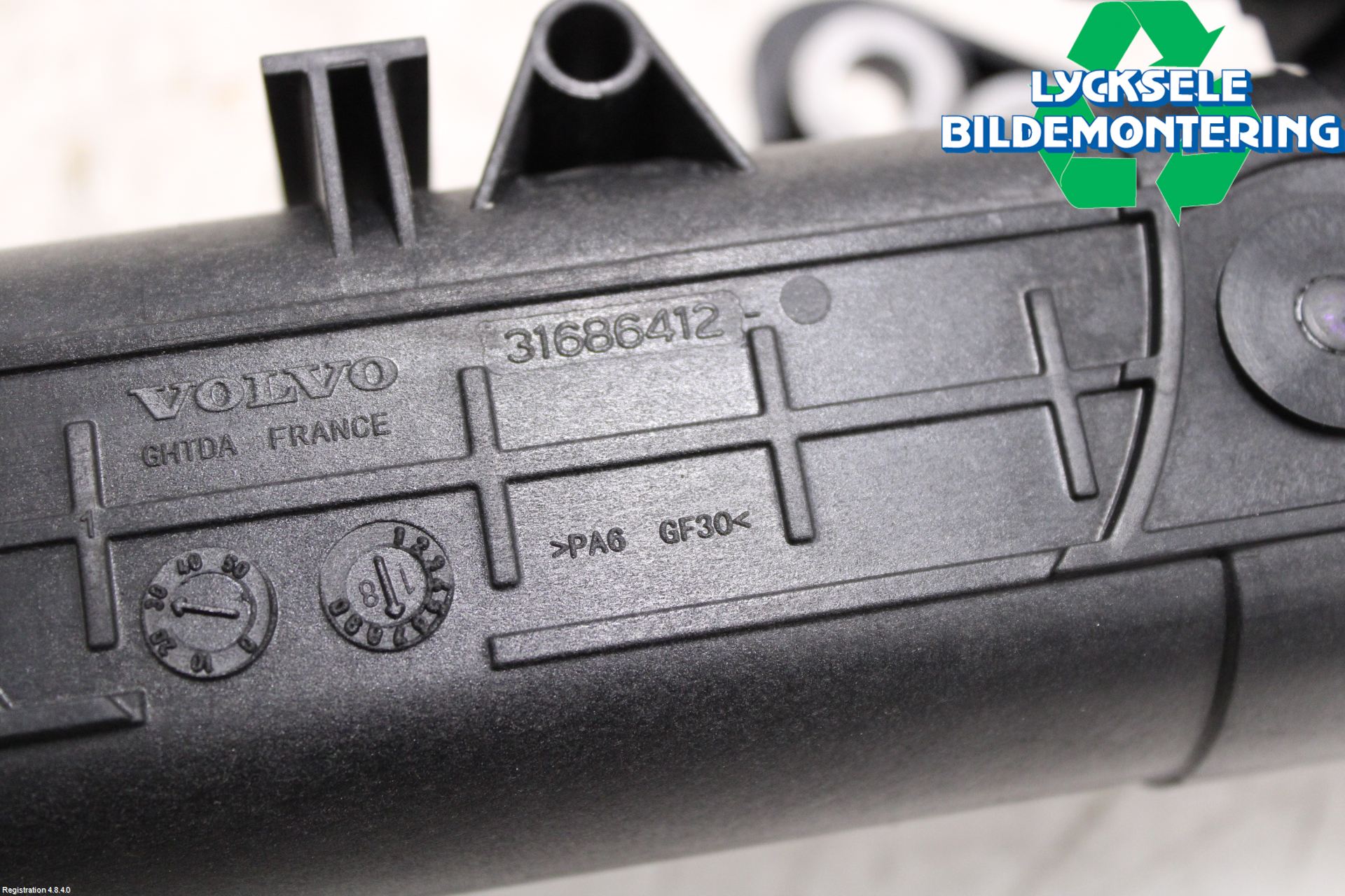 Volvo V60 19- Laddluft-Intercoolerrör