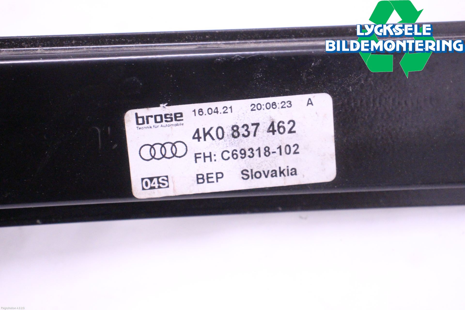 Audi A6 F2/C8 19- Fönsterhissmekanism