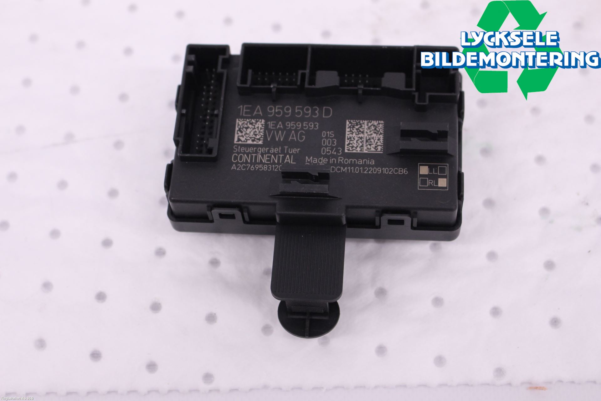 Volkswagen VW ID.4 21- Styrenhet Dörr