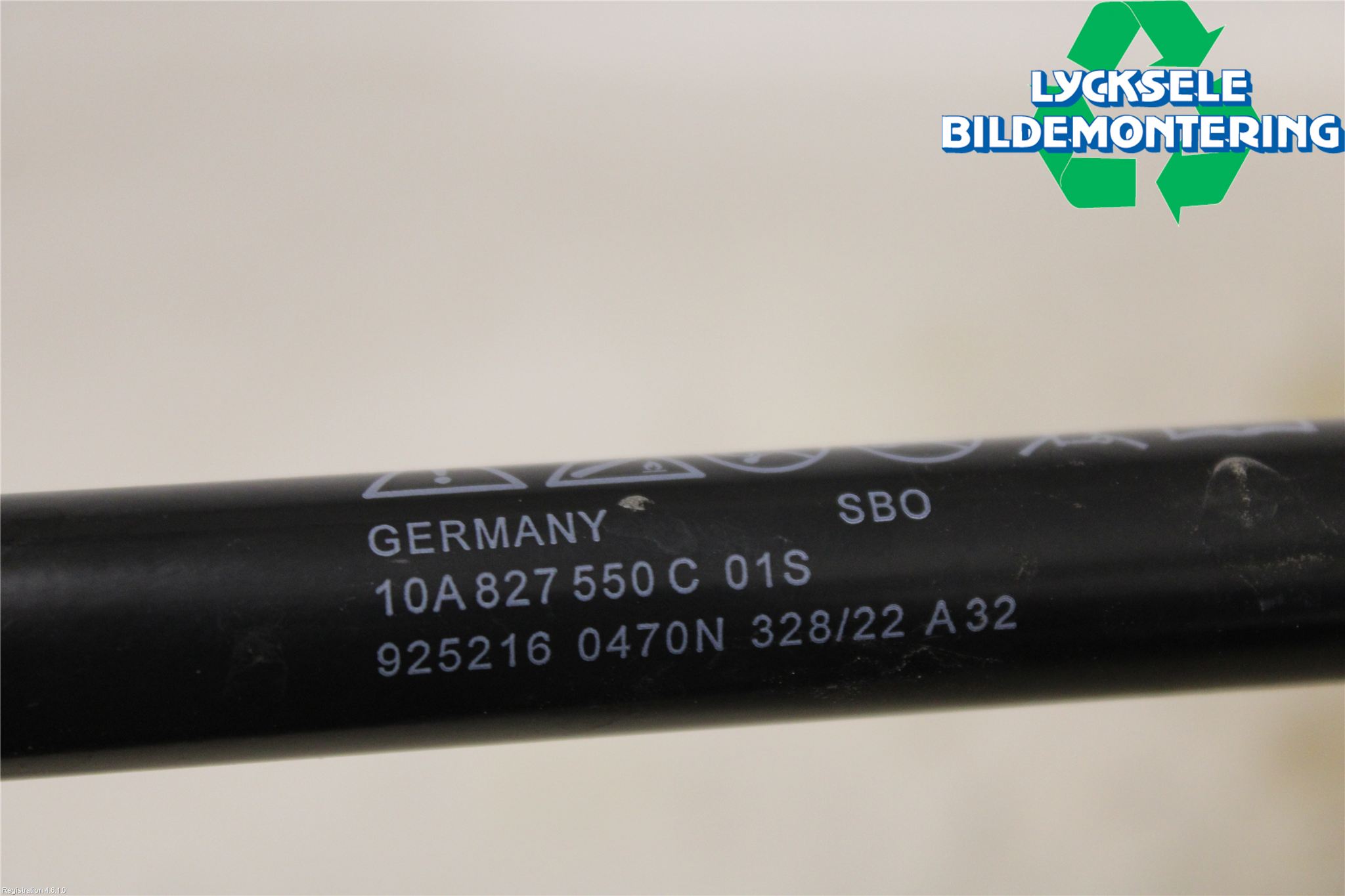 Volkswagen VW ID.3 21- Gasfjäder Baklucka