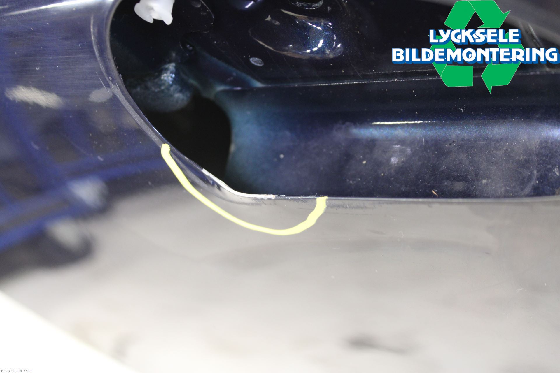 Peugeot 5008 10-16 Dörr Fram Vänster