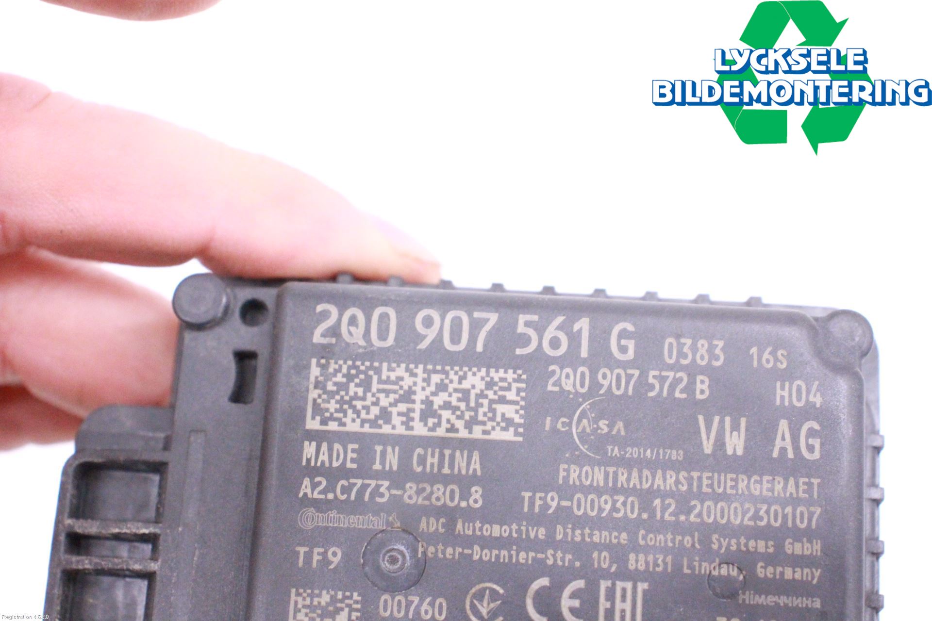 Volkswagen VW T-CROSS 19- Sensor Adaptiv Farthållare