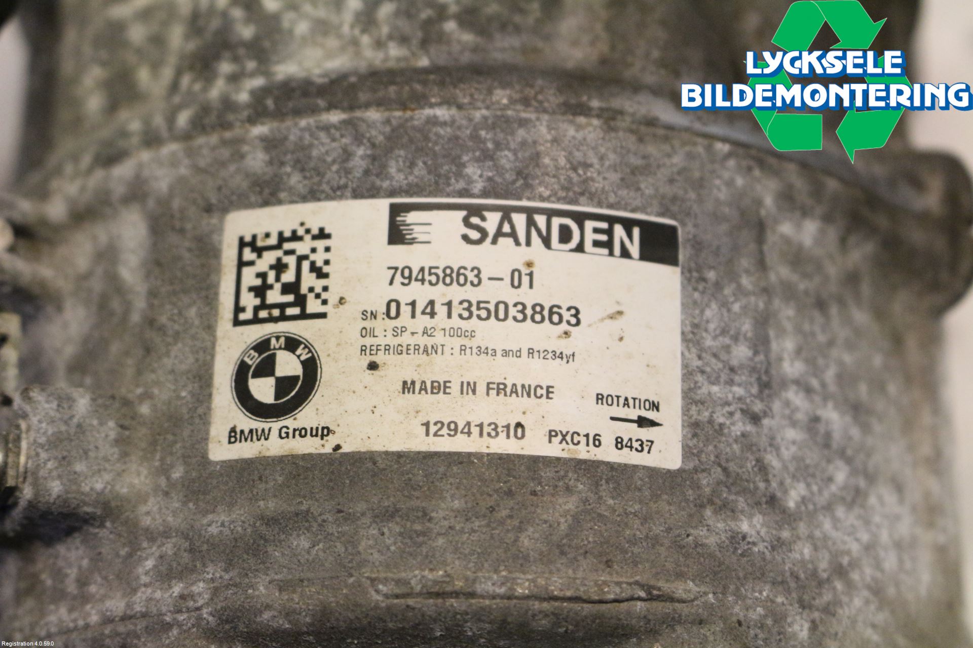 BMW 5 G30/G31/F90 17-23 Ac Kompressor