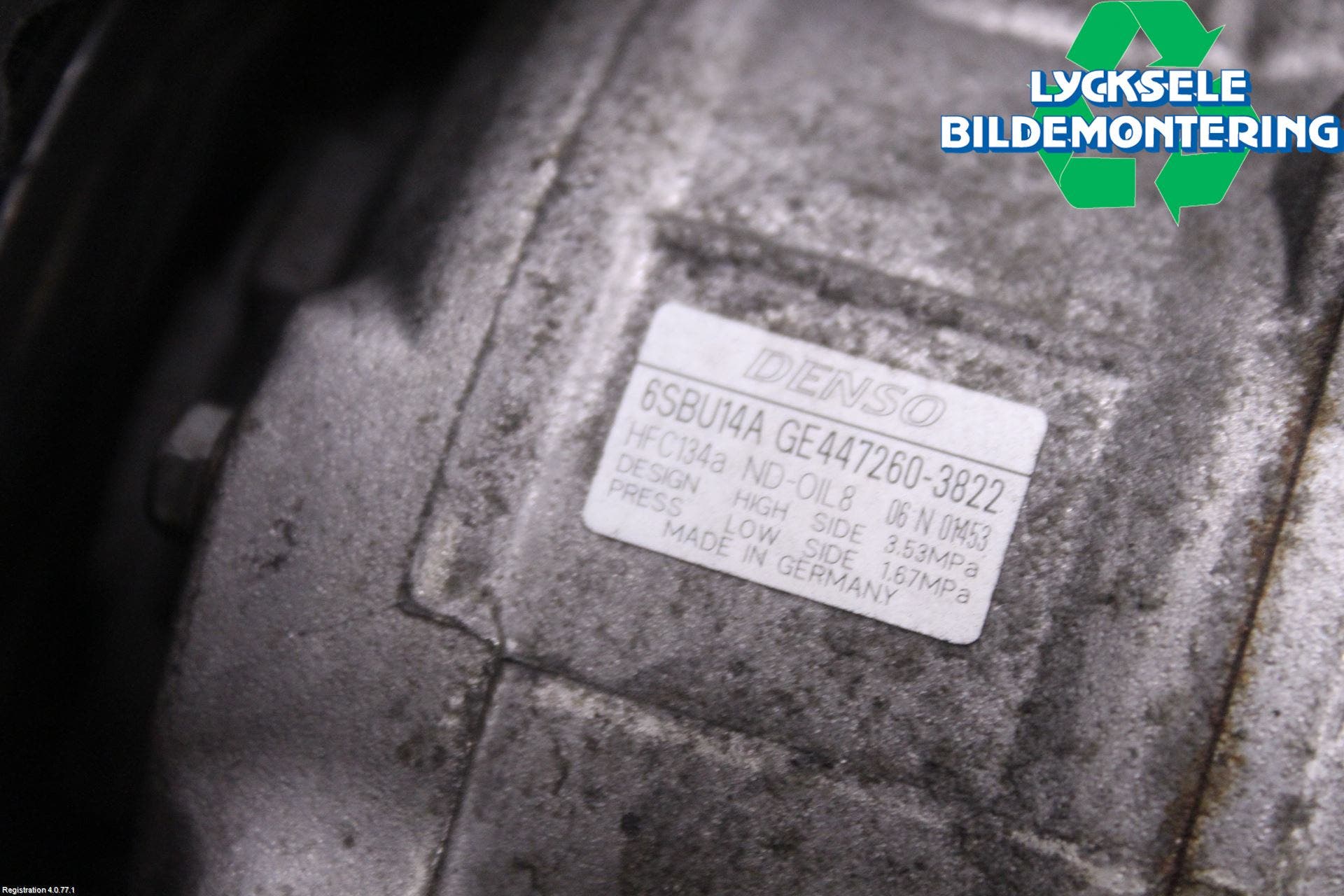 BMW 3 E90/91 SED/TOU 05-12 Ac Kompressor