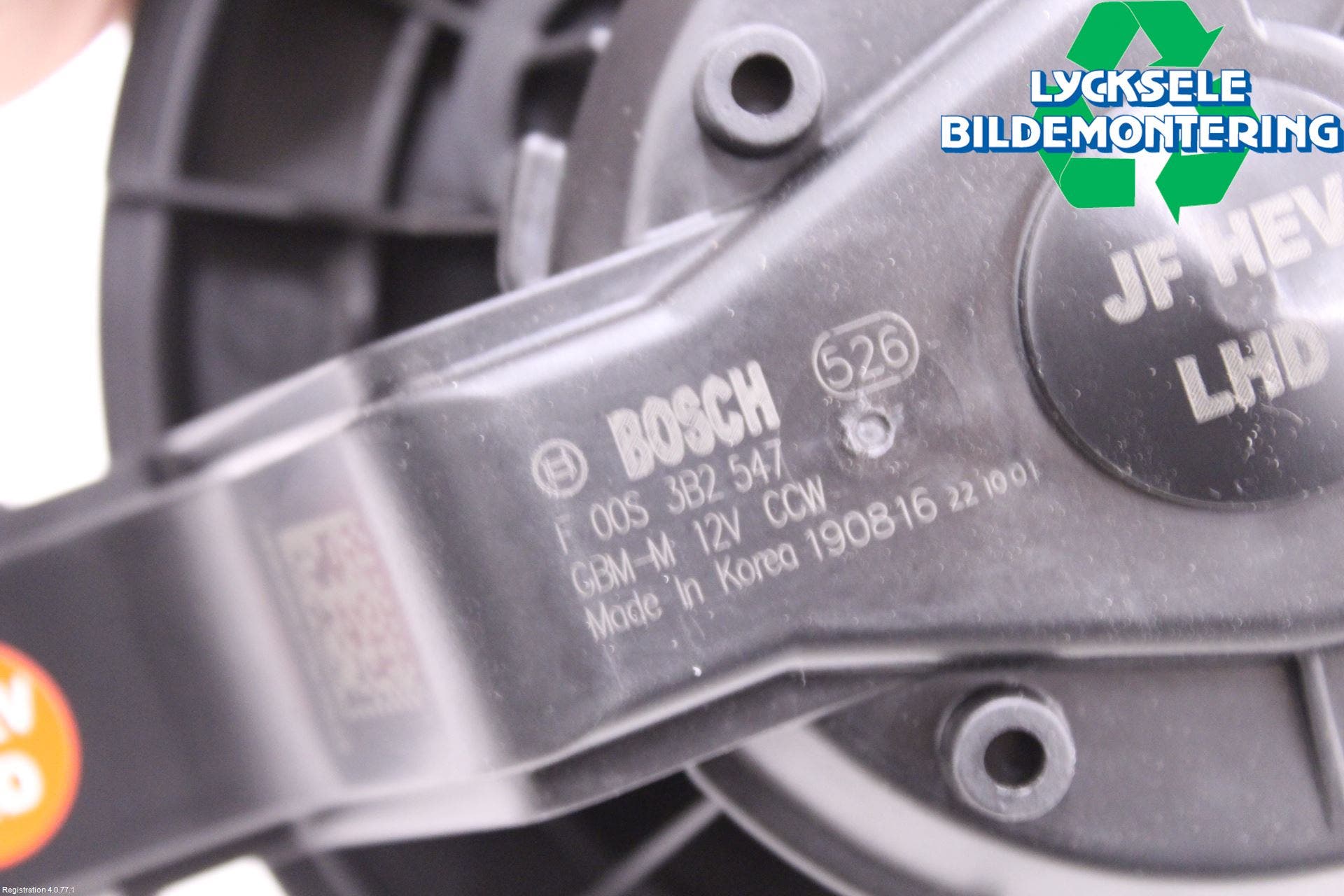 Kia OPTIMA 16-20 Ac Värmefläkt