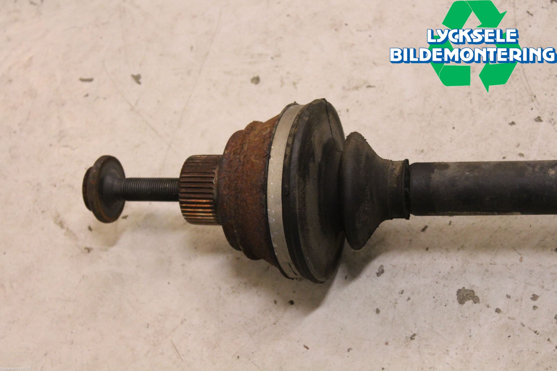 Audi A5 07-16 Drivaxel Bak Höger