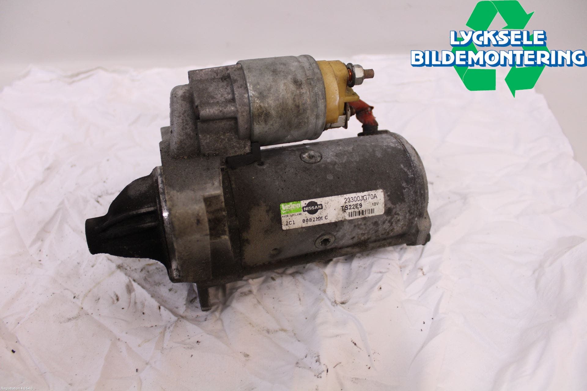 Nissan QASHQAI+2 10-14 Startmotor Diesel