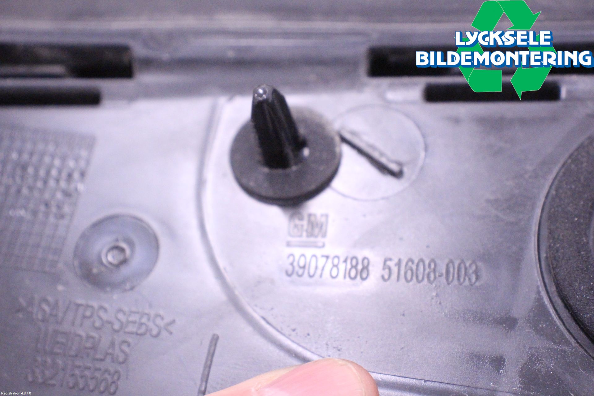 Opel ASTRA K 16-22 Spoiler Baklucka