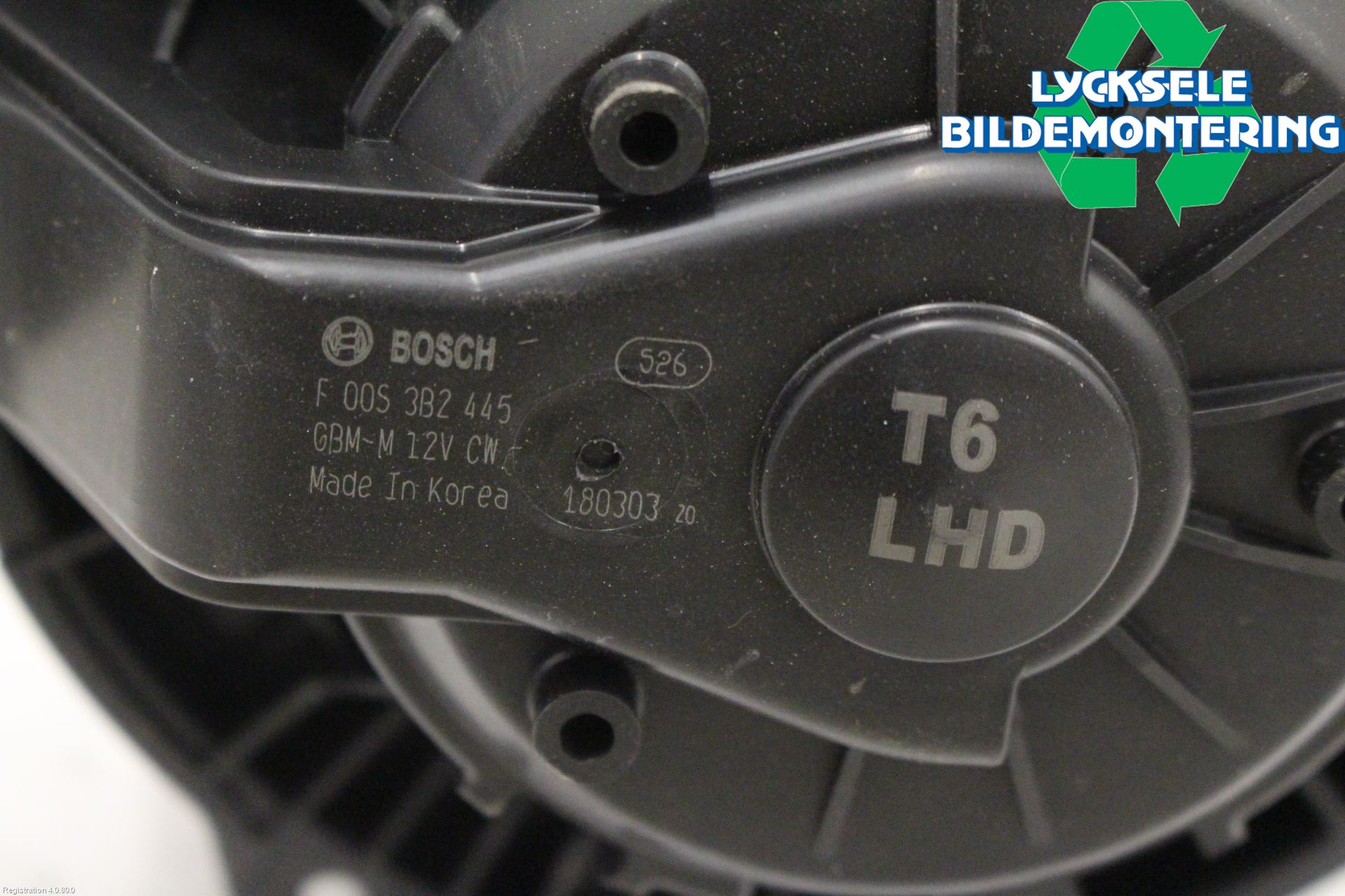 Ford RANGER EU 12-23 Värmefläkt