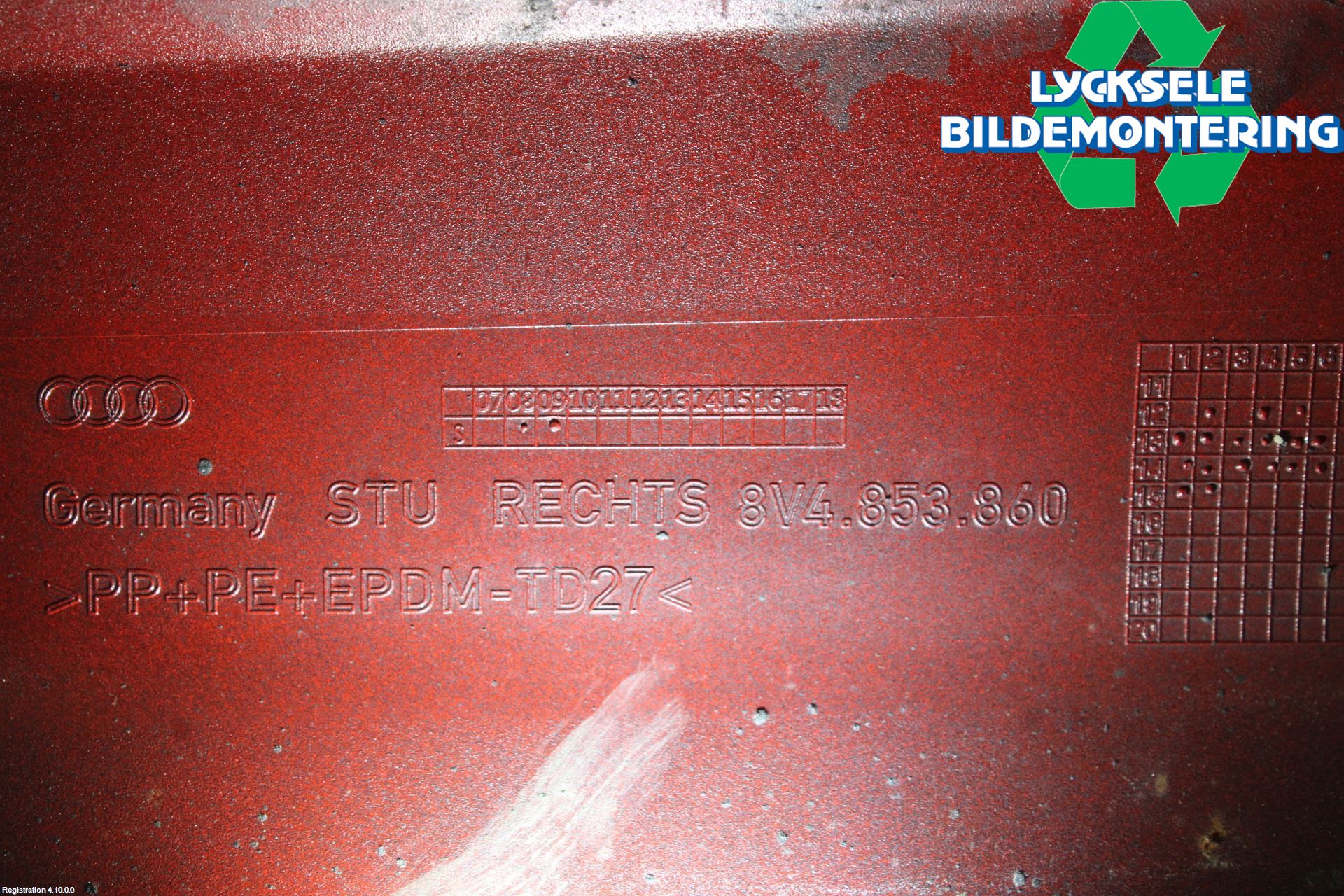 Audi A3/S3 8V 13-20 Sidokjol Hö