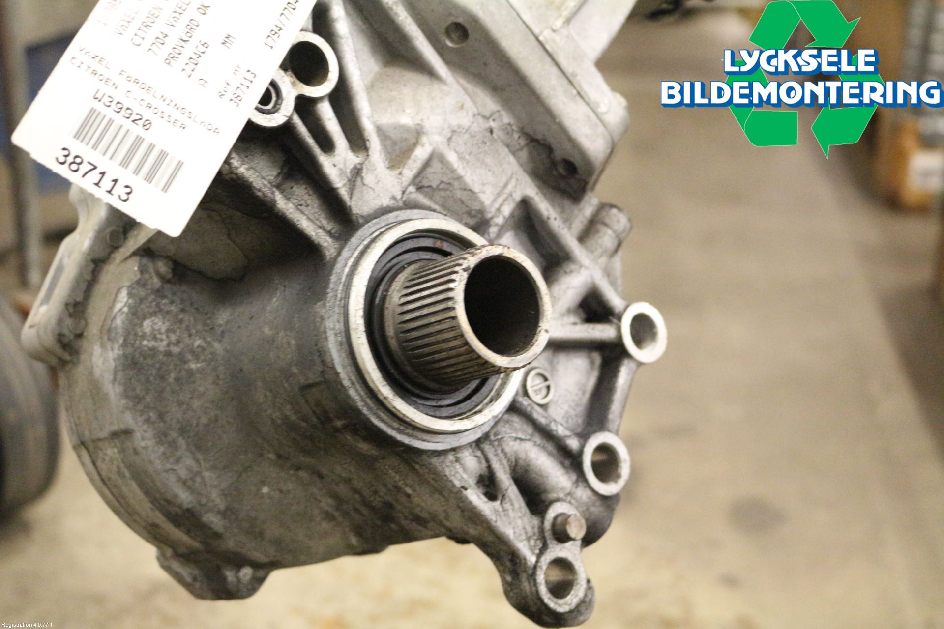 Citroen C-CROSSER Växel Fördelningslåda