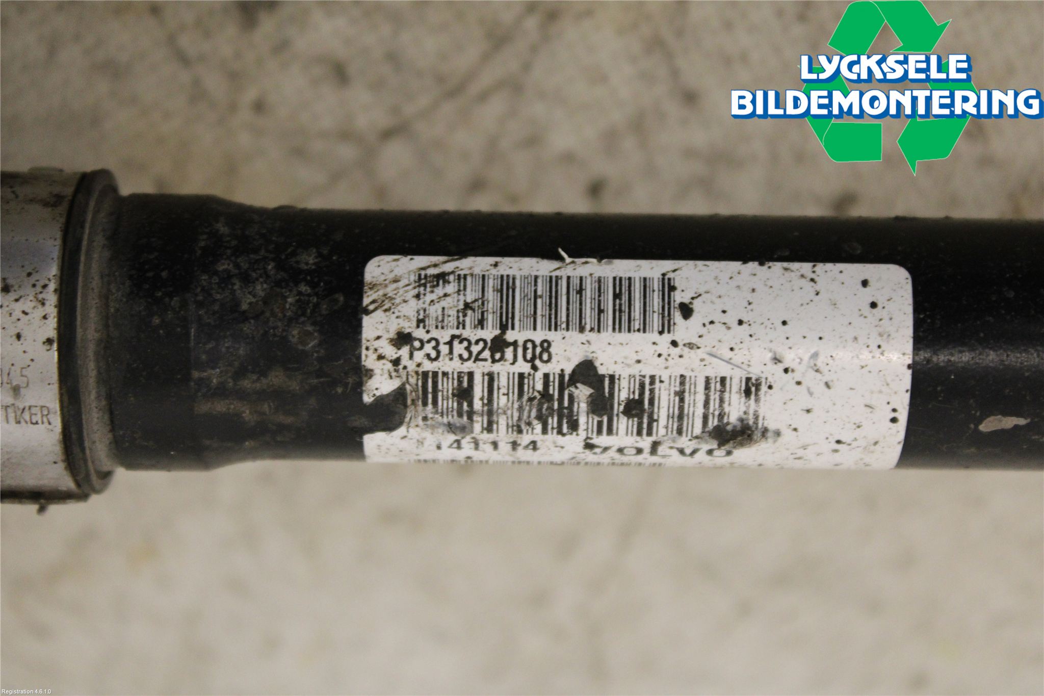 Volvo V70 14-16 Drivaxel Fram Vänster