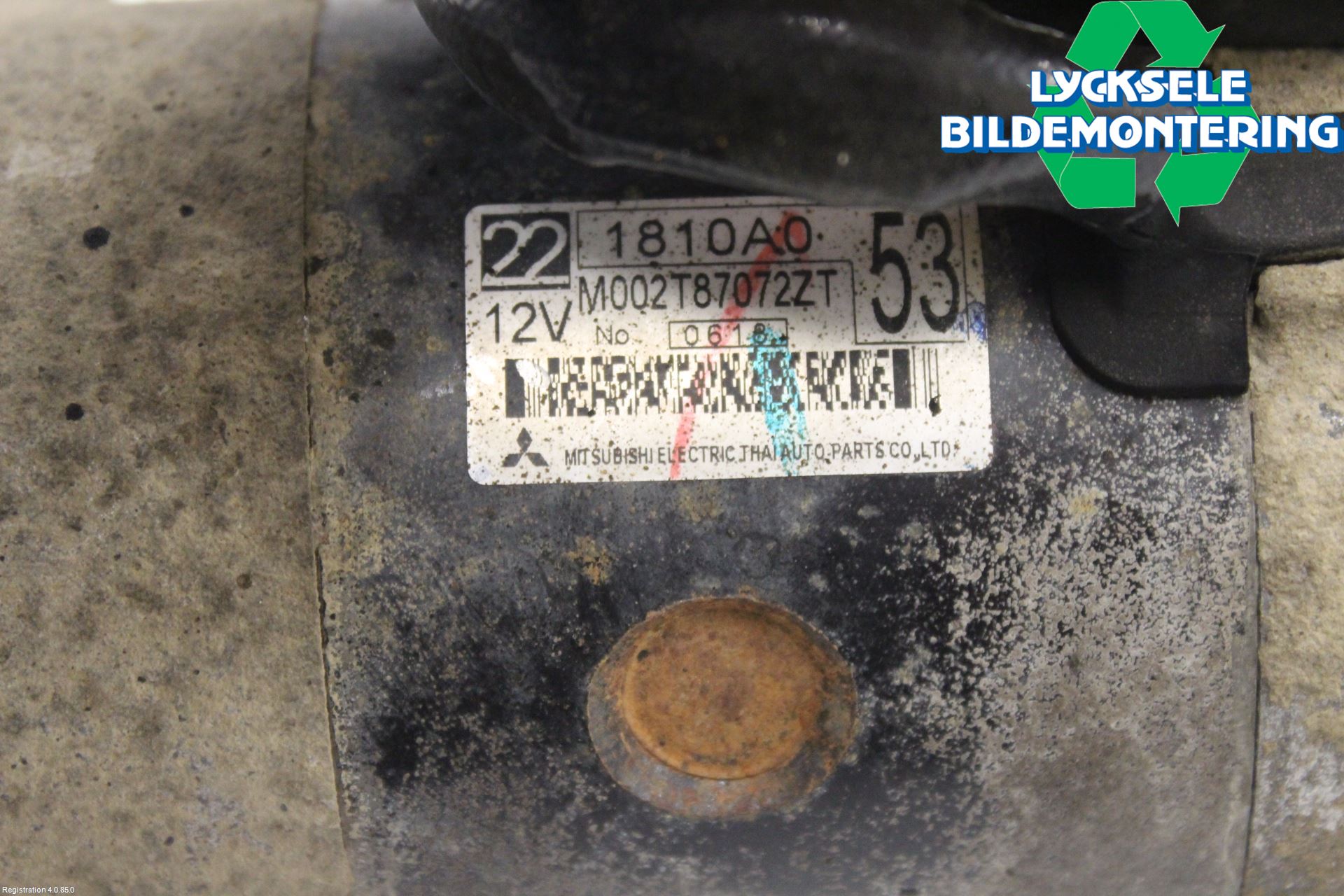 Mitsubishi L200 06-15 Startmotor Diesel