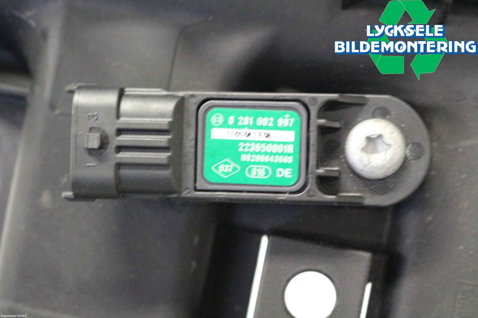 Nissan QASHQAI 14-17 Grenrör Insug